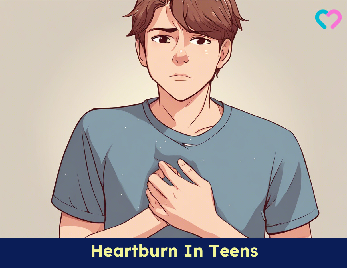 Heartburn In Teens_illustration