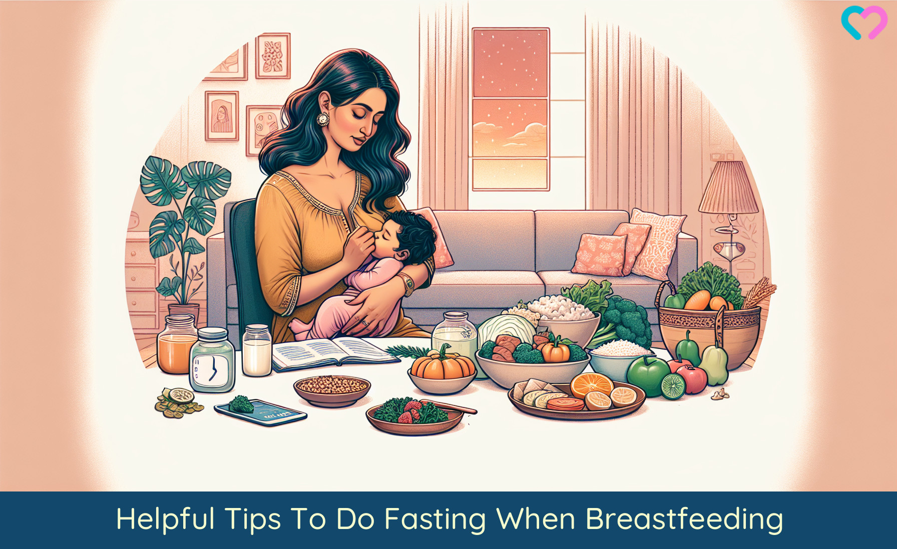 fasting while breastfeeding_illustration