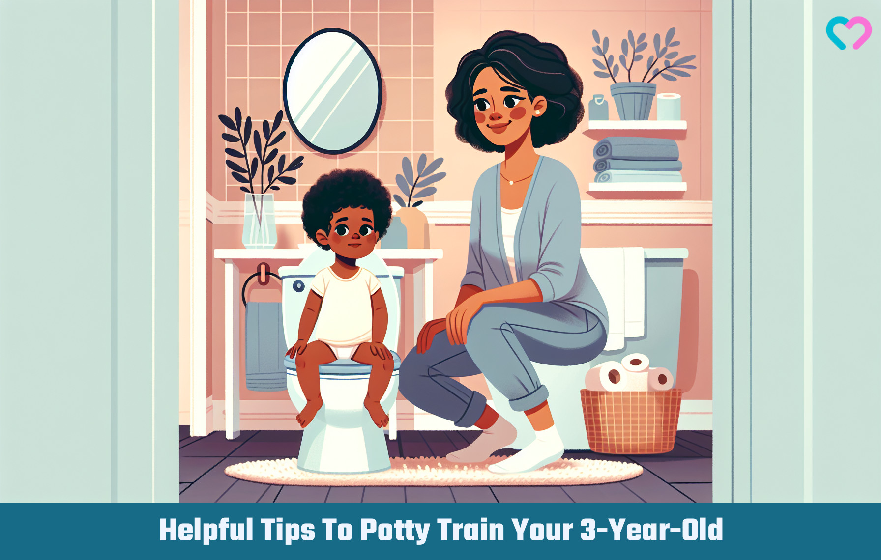 how to potty train a three year old_illustration