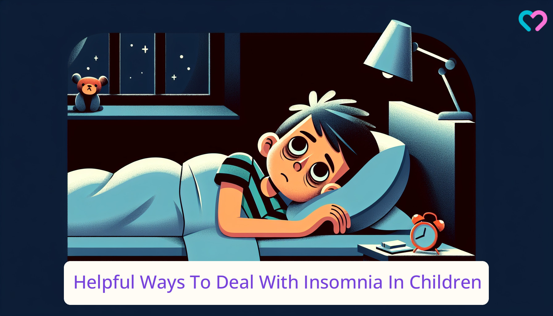 Insomnia In Children_illustration