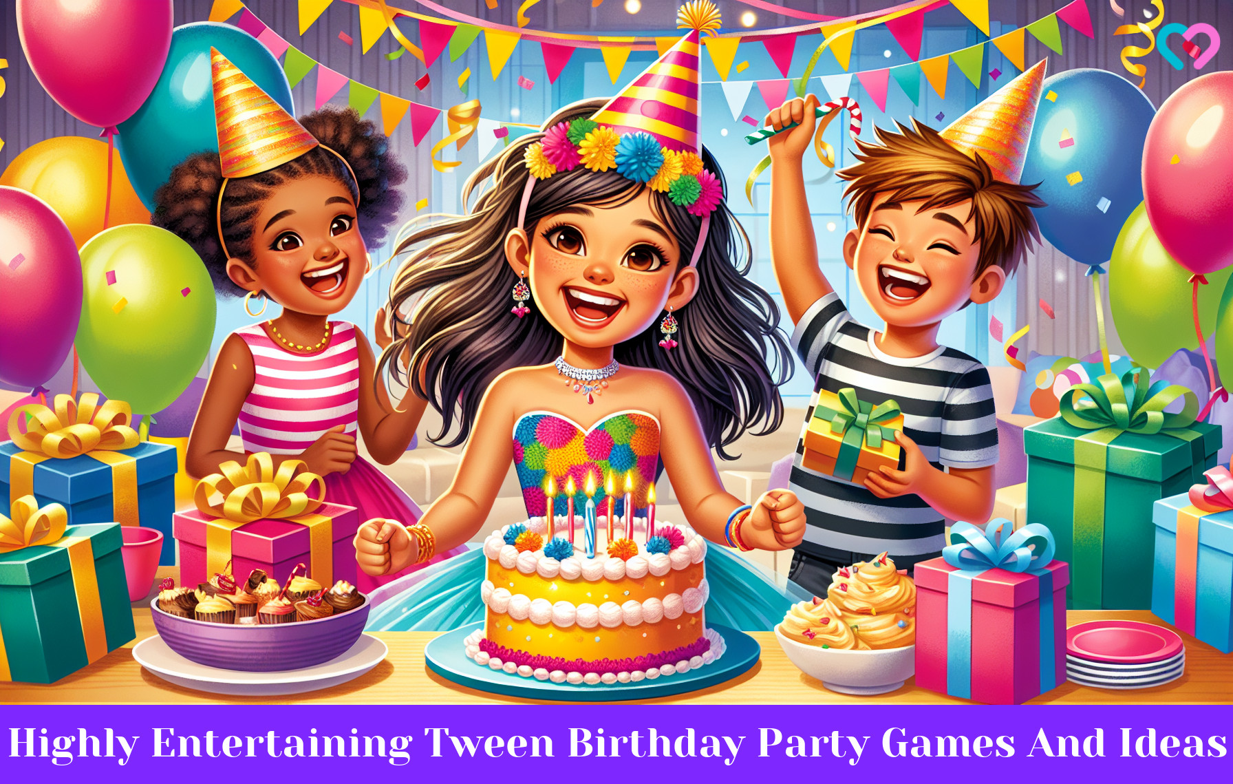 Tween Birthday Party Games_illustration