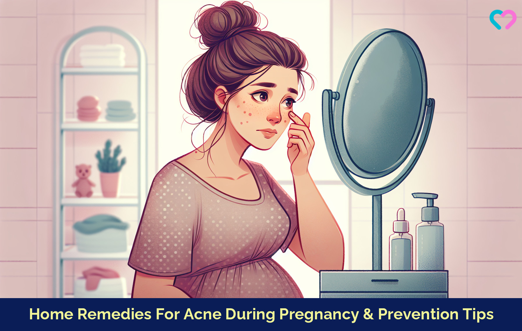 Acne during Pregnancy_illustration