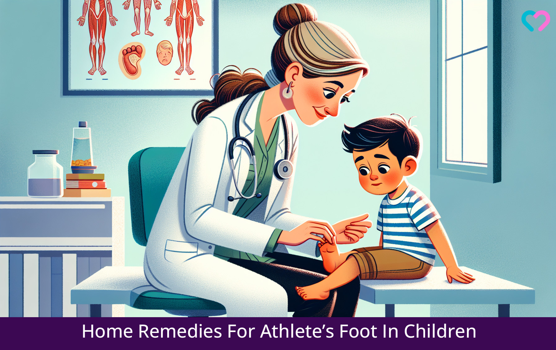 Athlete’s Foot In Children_illustration