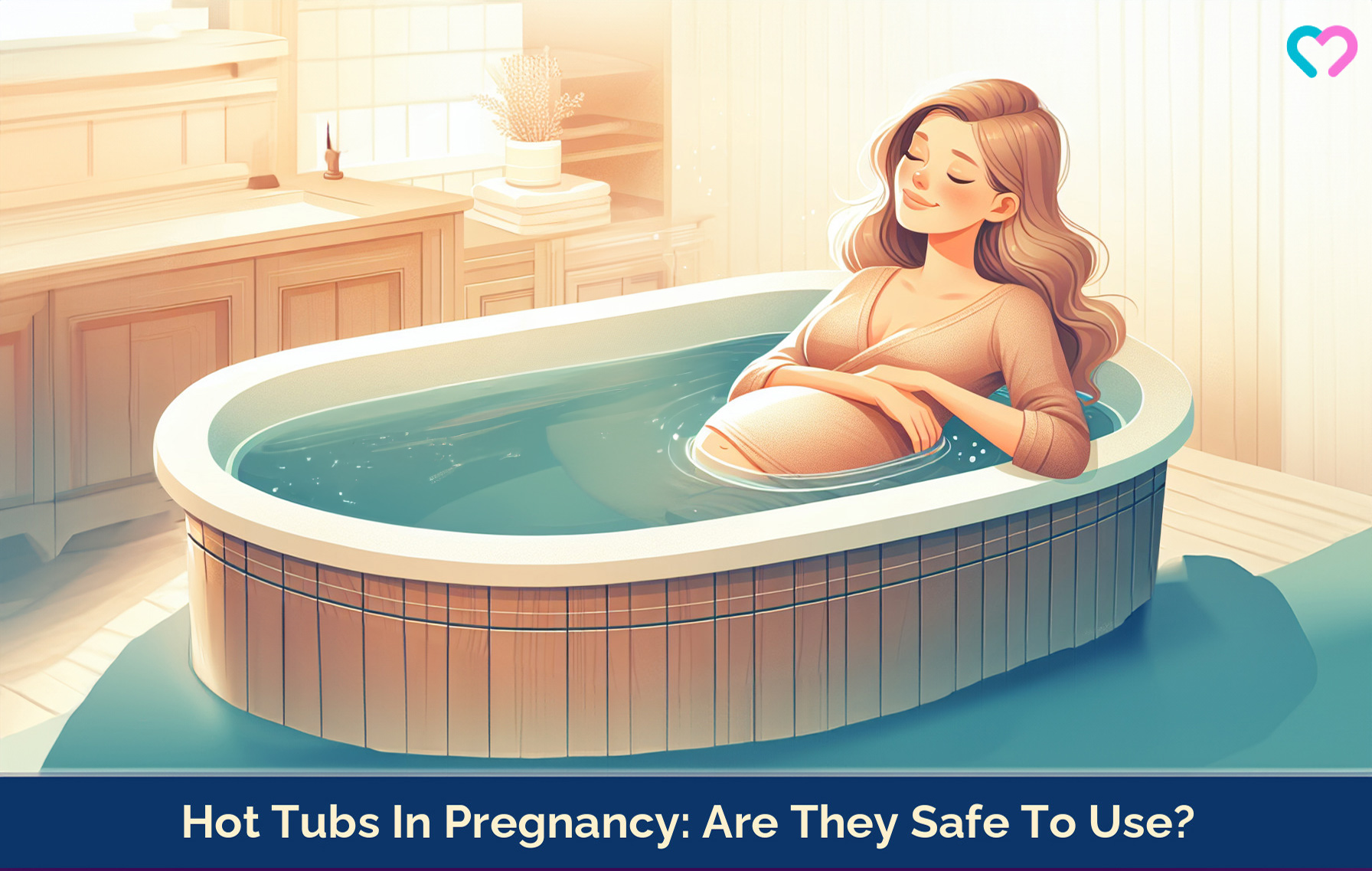 hot tubs during pregnancy_illustration