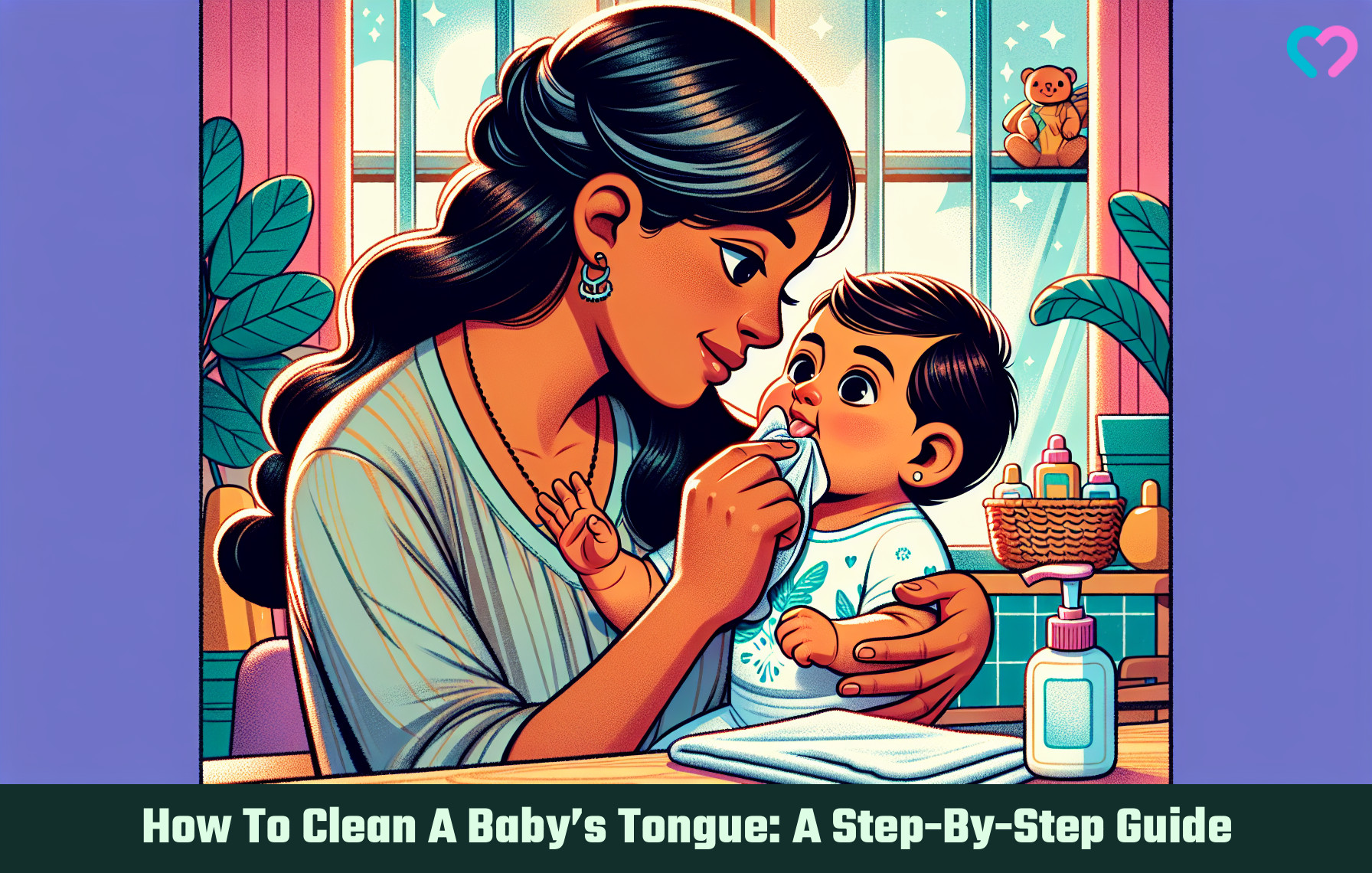 How to clean baby's tongue_illustration