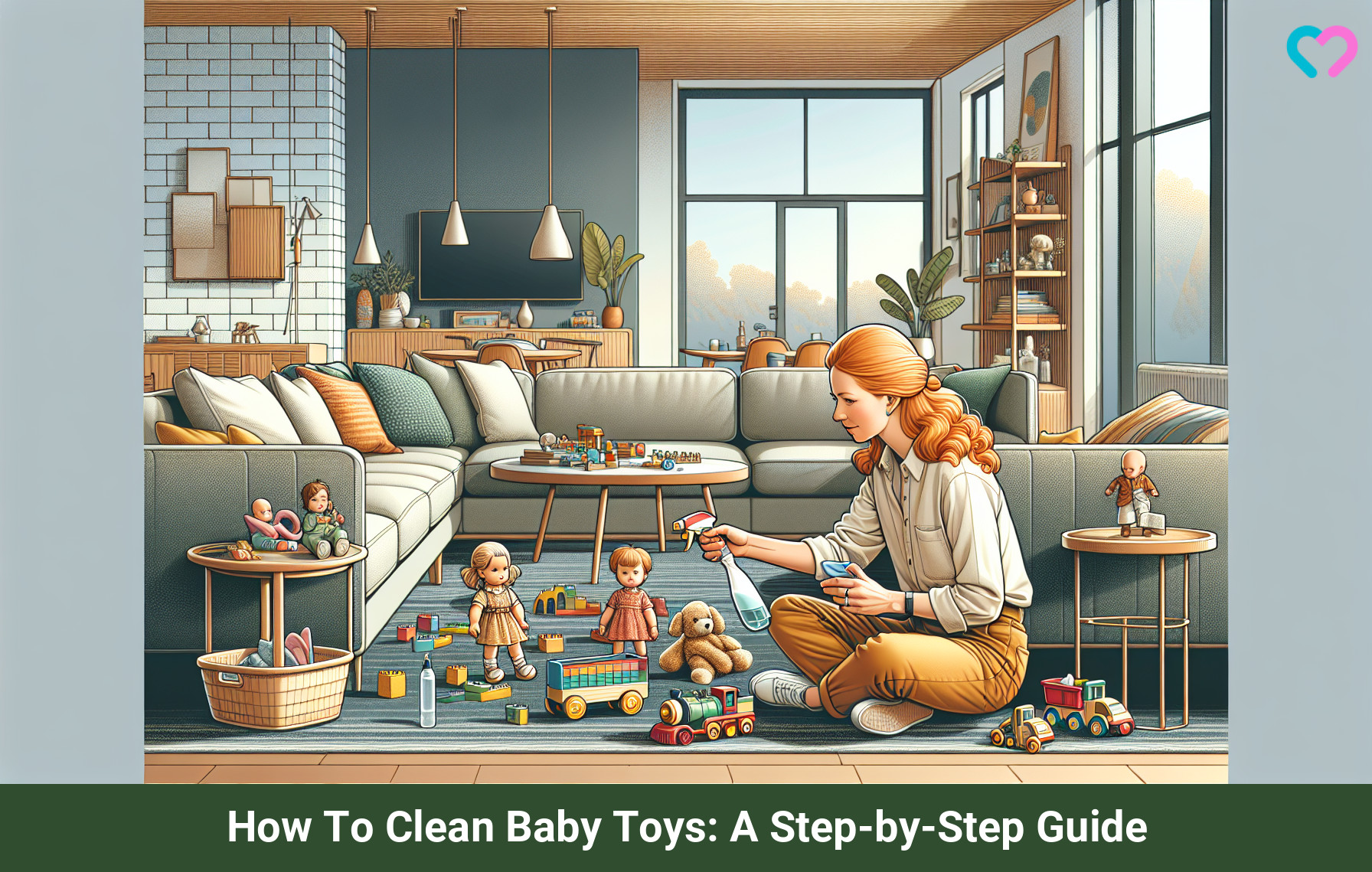 How to clean baby's toys_illustration