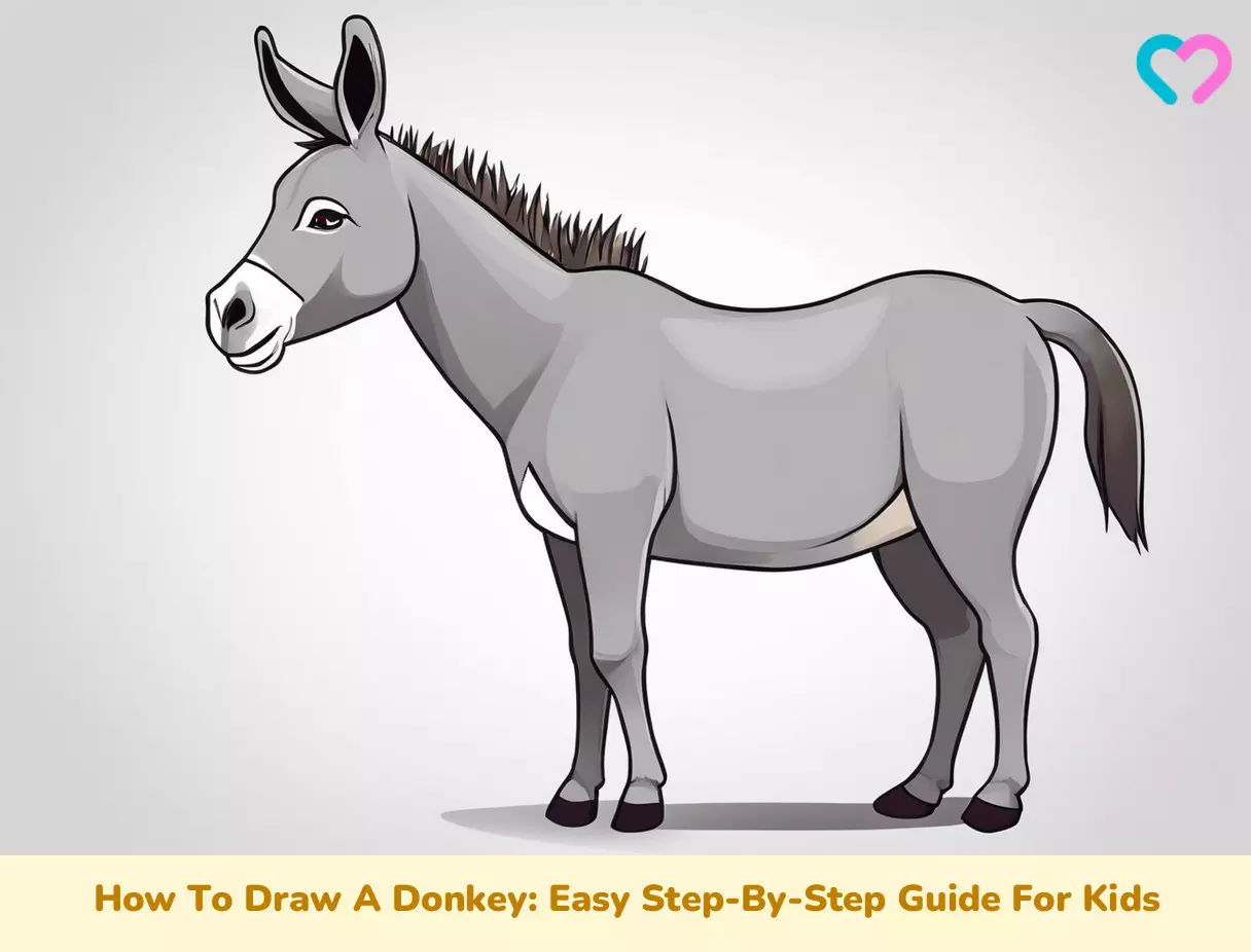 How To Draw A Donkey_illustration