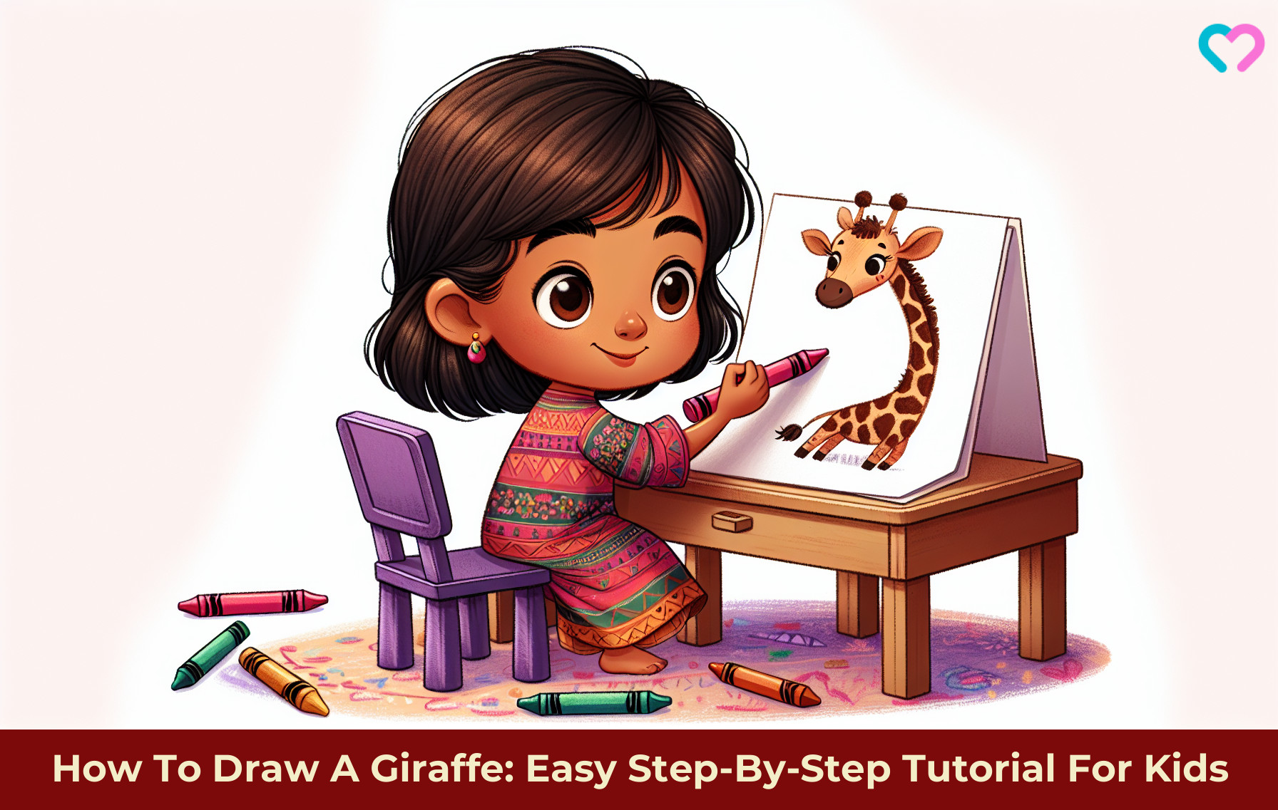 How To Draw A Giraffe_illustration