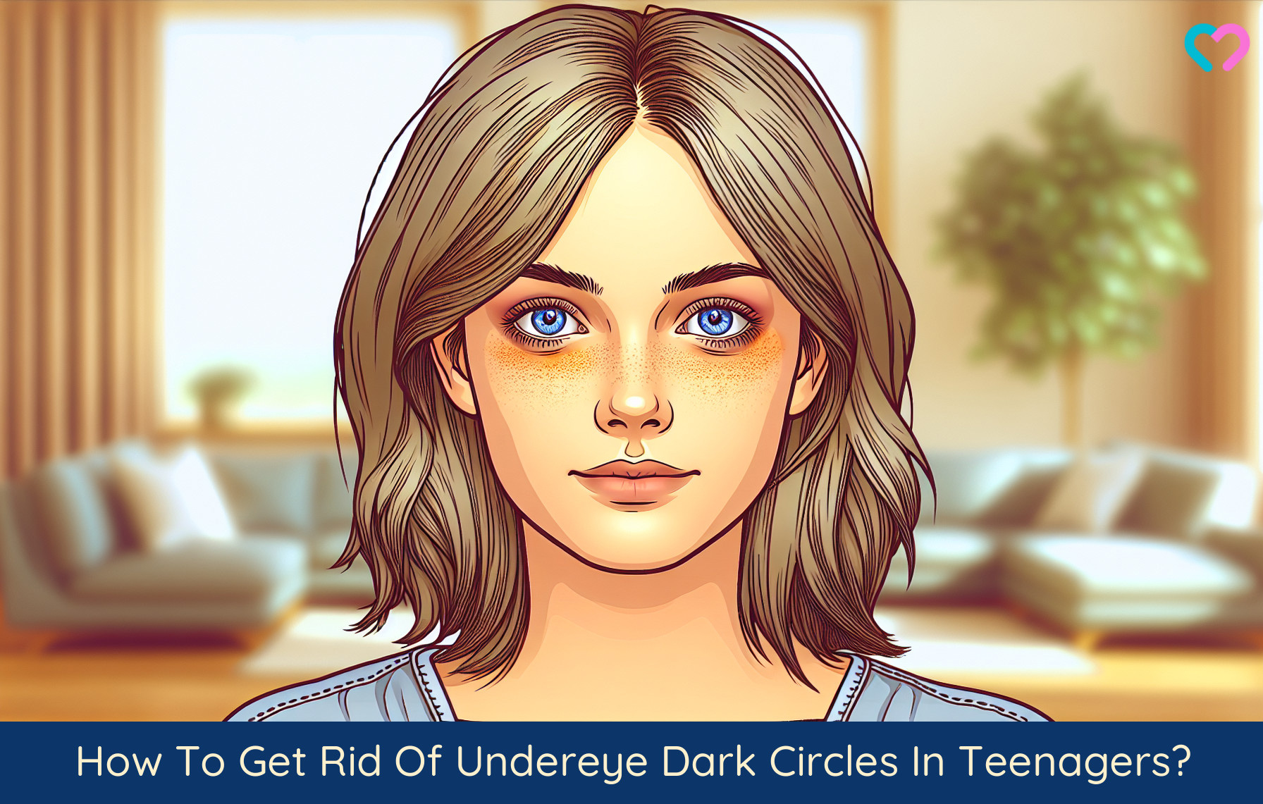 Dark Circles In Teenagers_illustration