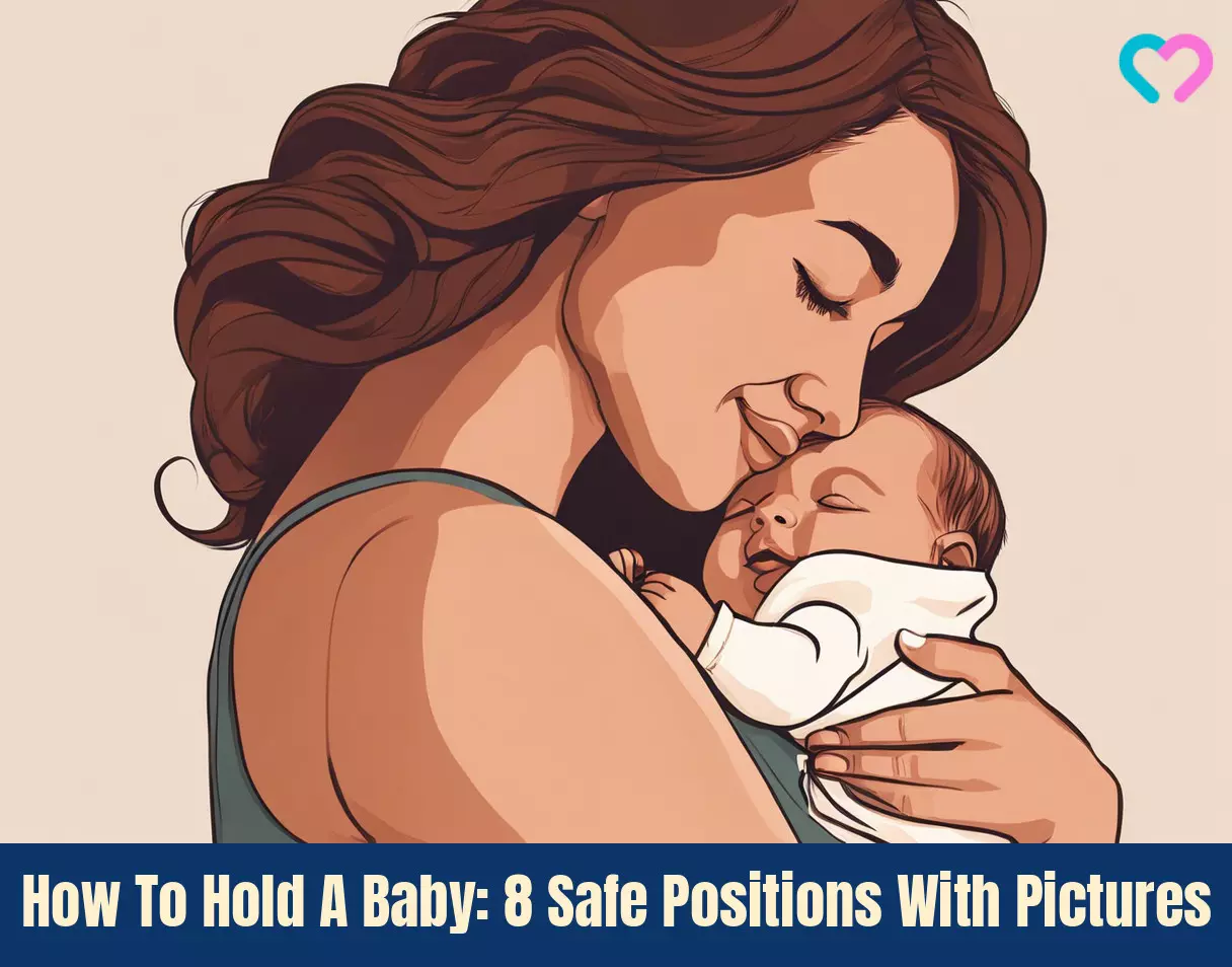 how to hold a baby_illustration