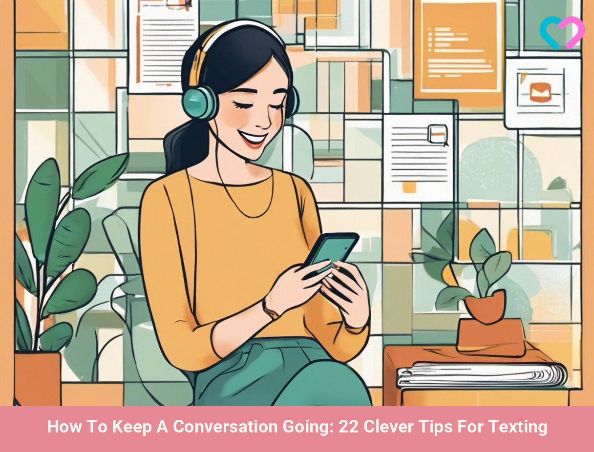 How to keep a conversation going over text_illustration
