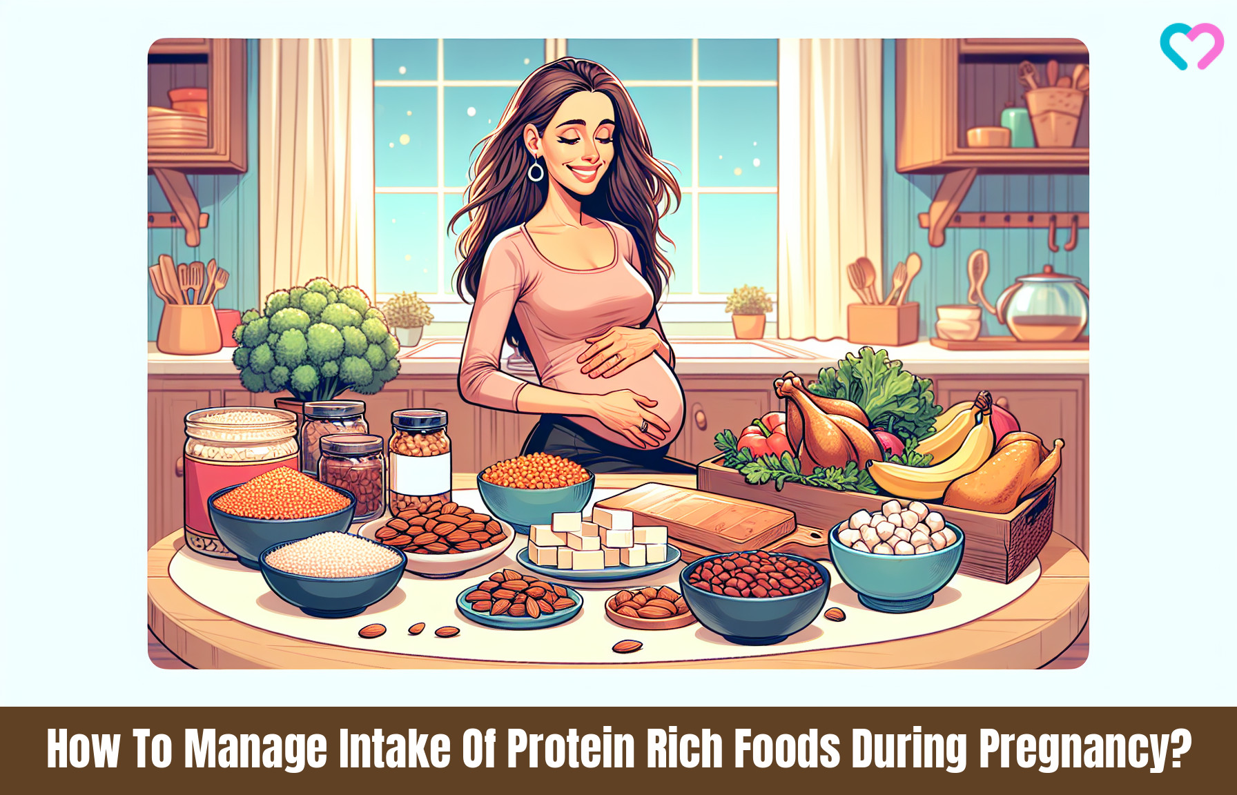 protein rich foods during pregnancy_illustration