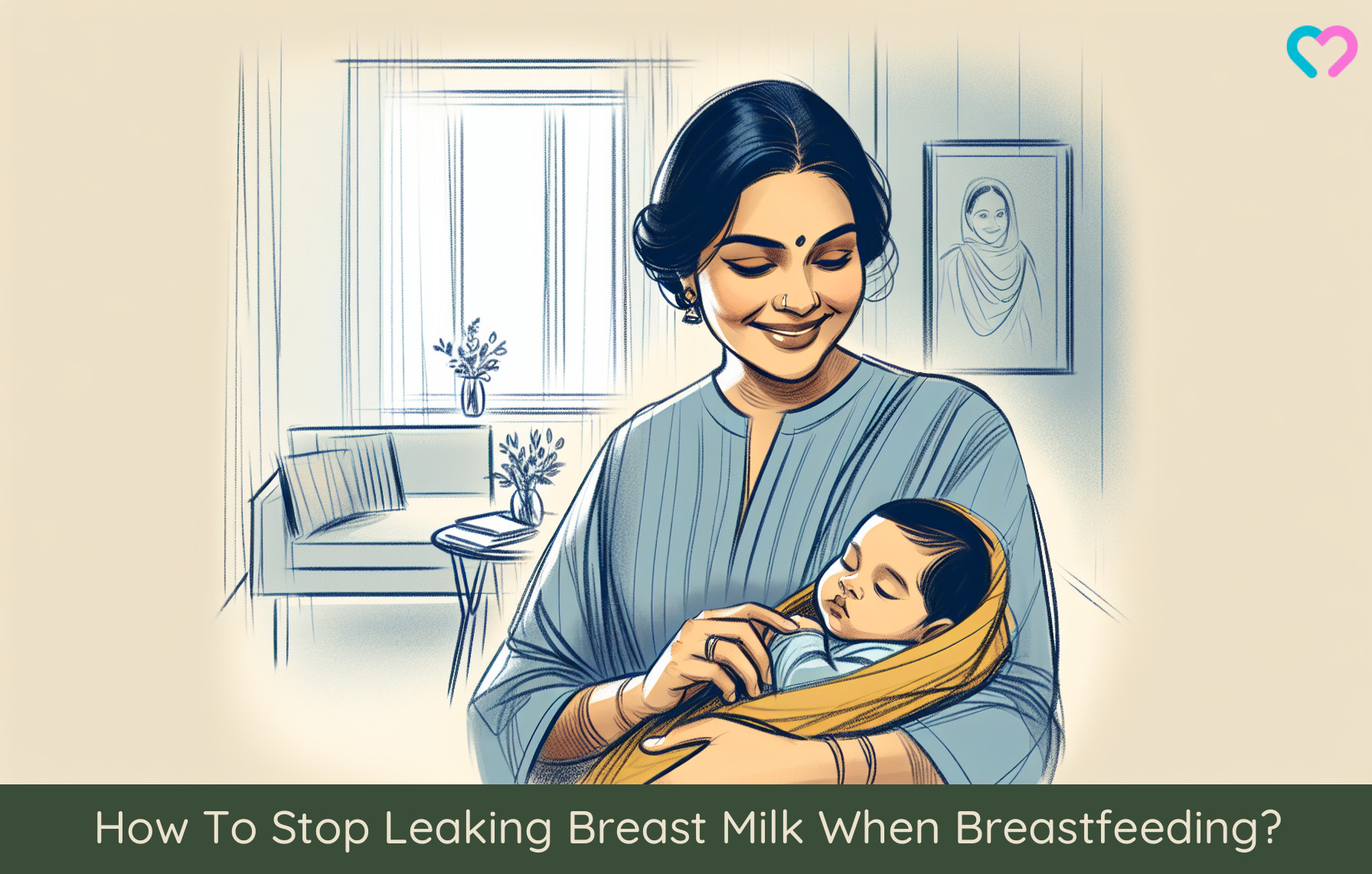 leaking breast milk_illustration