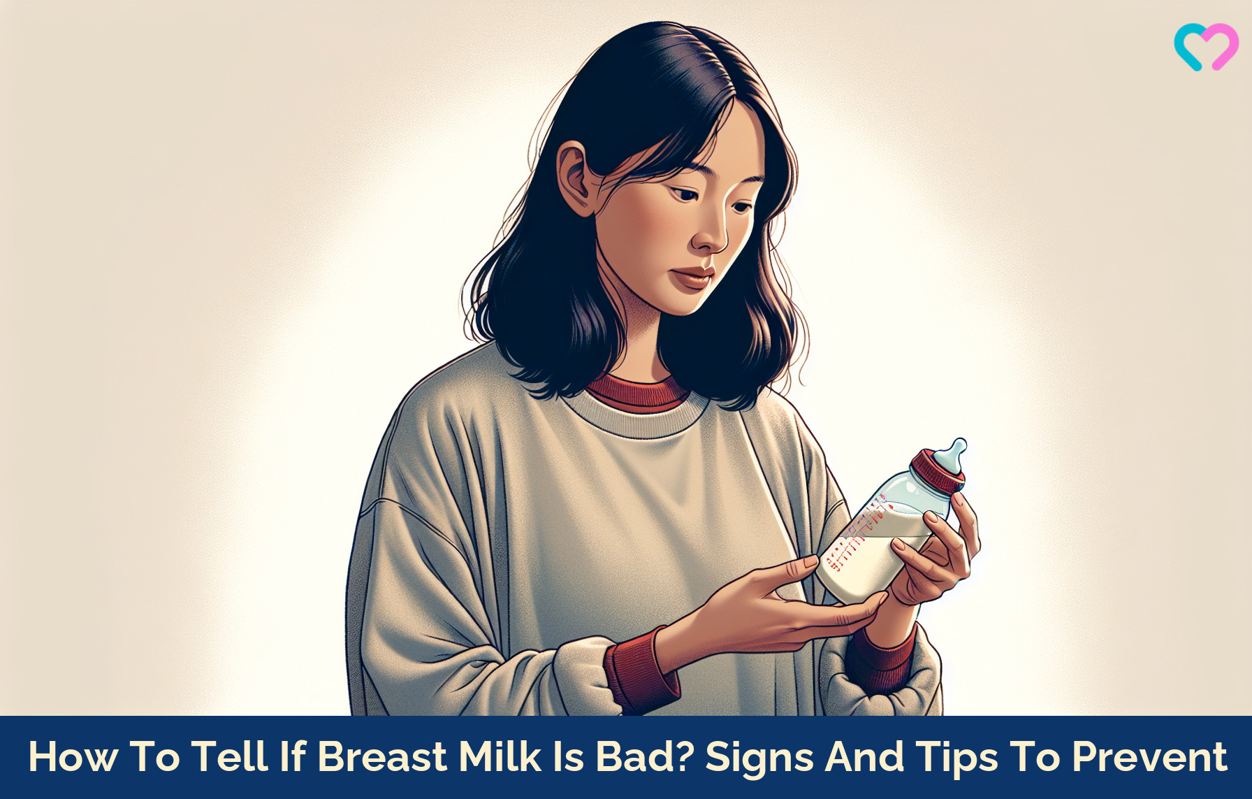 how to tell if breast milk is bad_illustration
