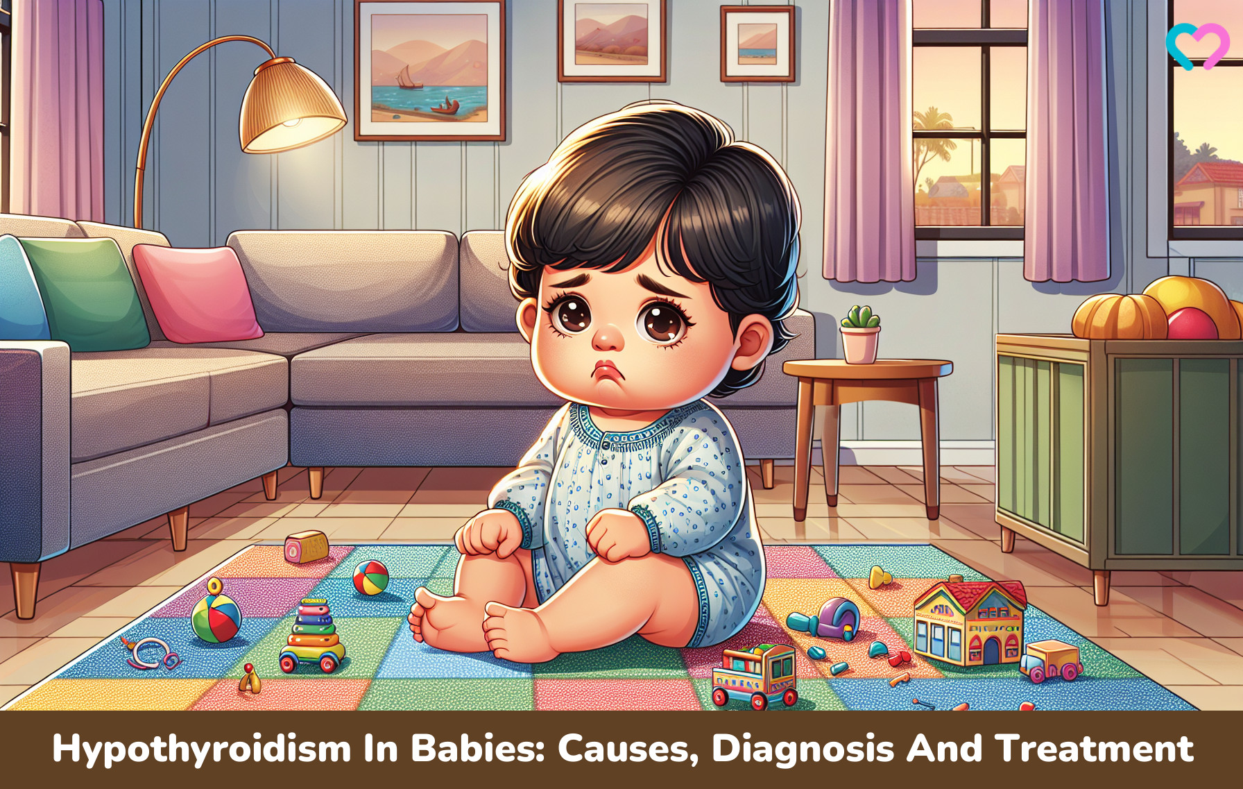 hypothyroidism in babies_illustration