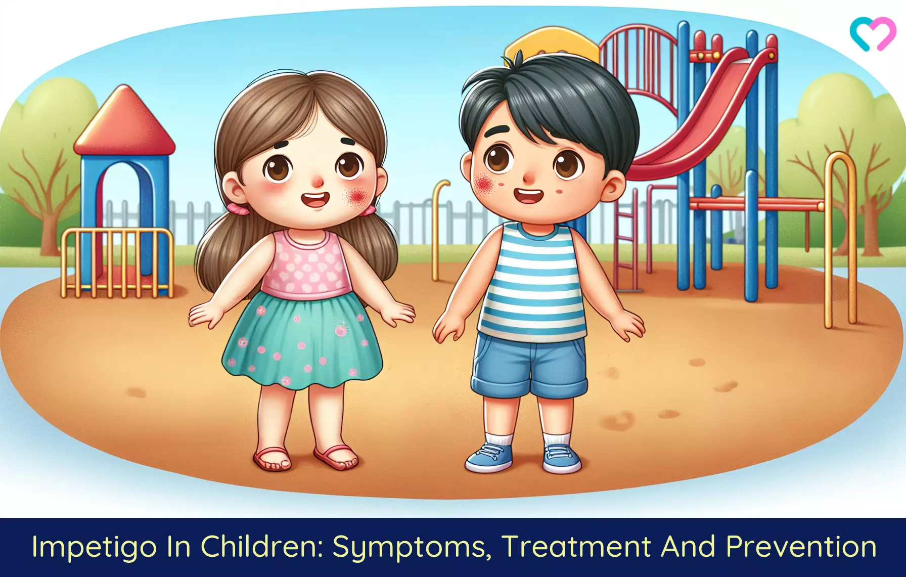 Impetigo In Children_illustration