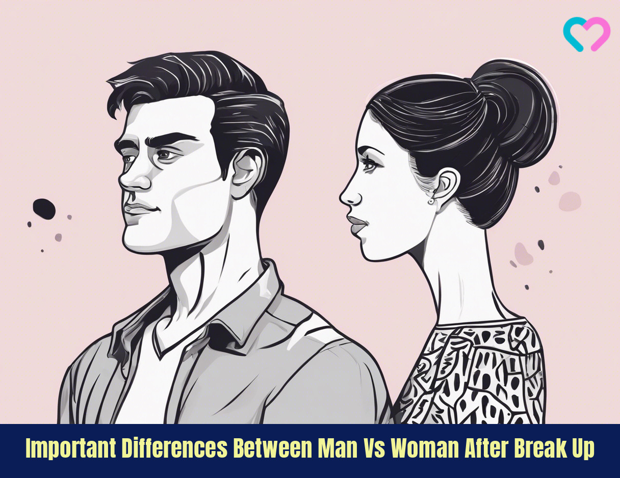 man vs woman after break up_illustration