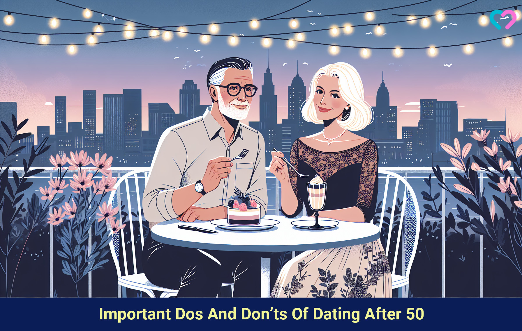Dating after 50_illustration