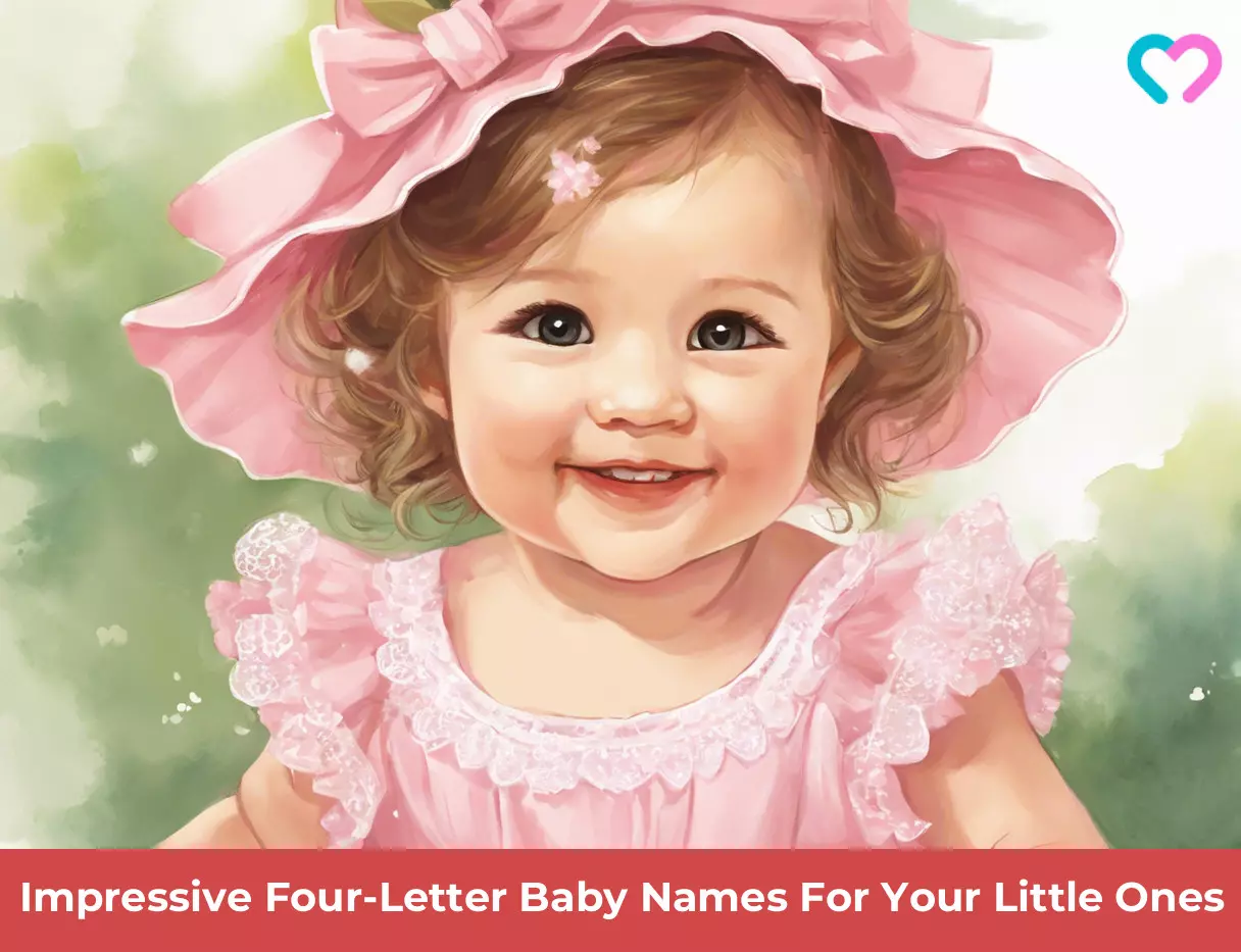 Four Letter Baby Names_illustration