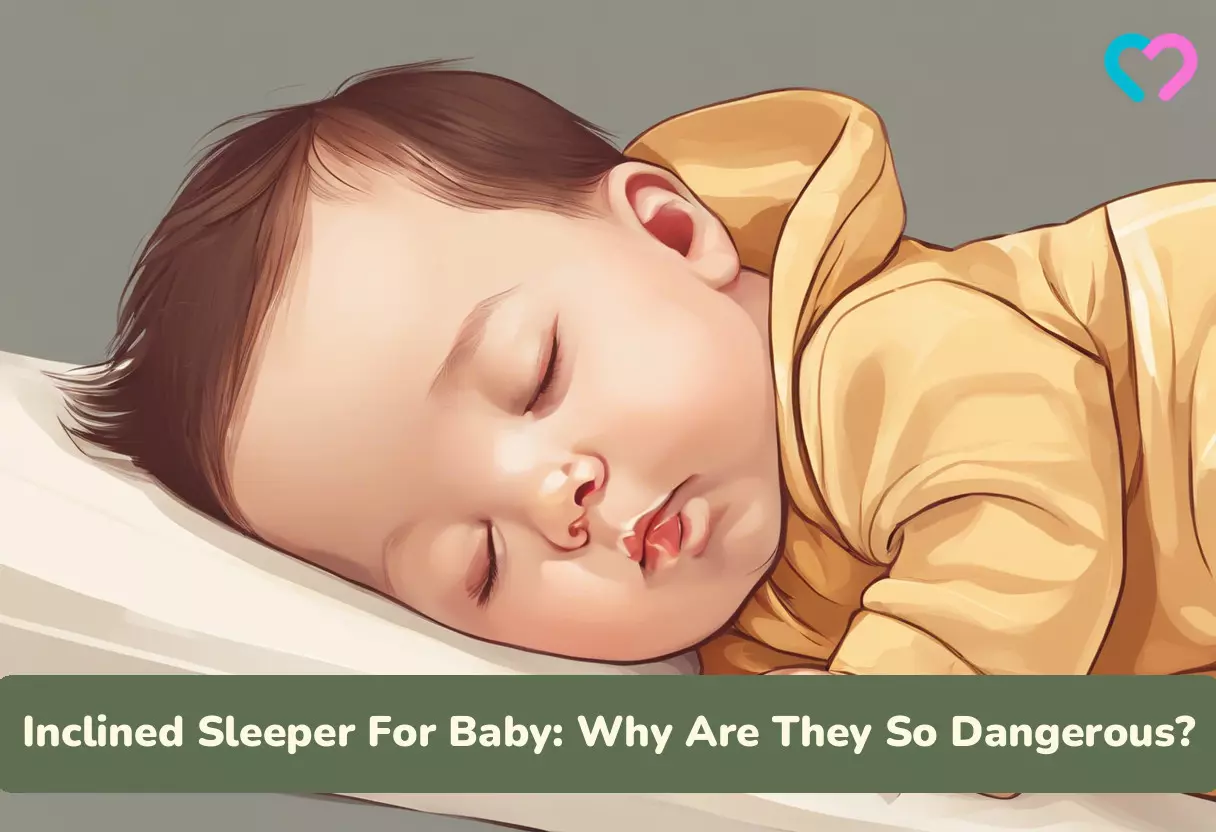 inclined sleeper for baby_illustration