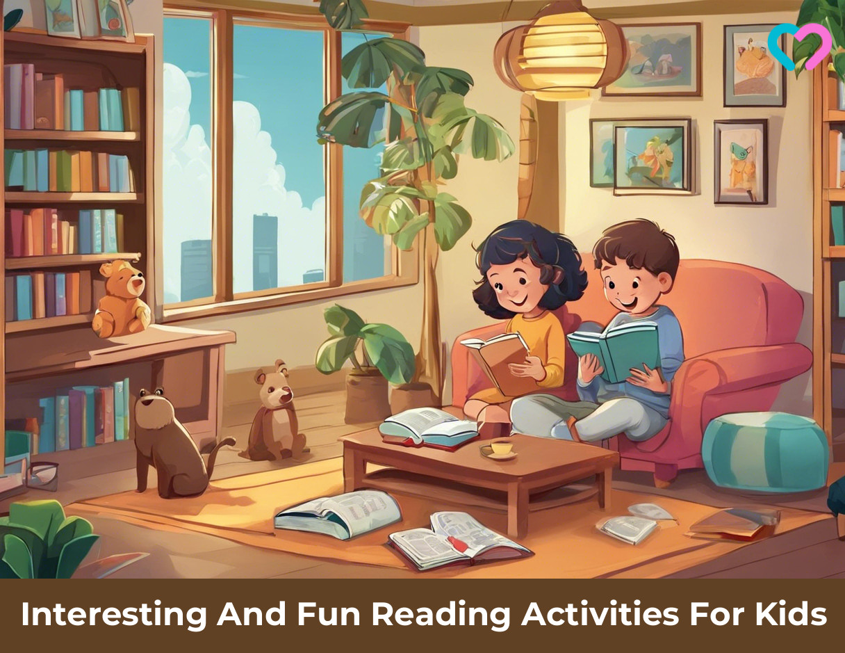 Fun Reading Activities For Kids_illustration