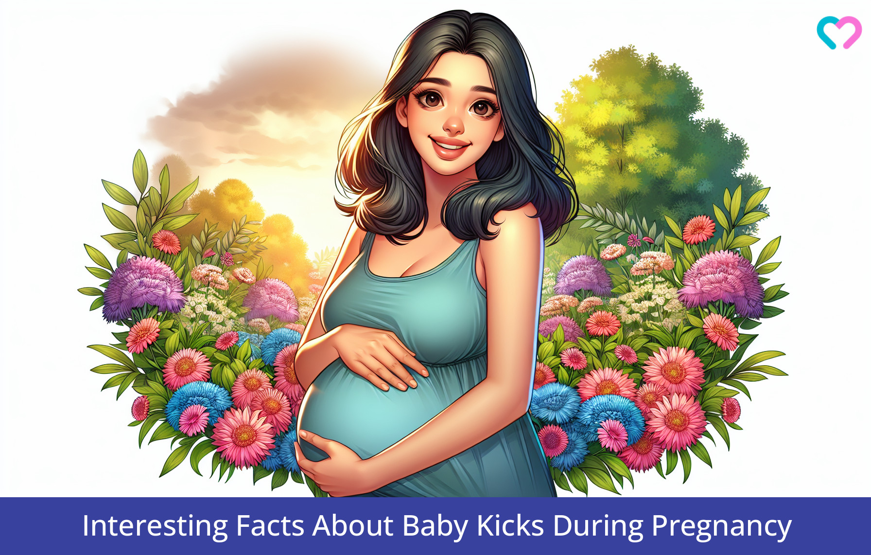 Baby’s Kicks During Pregnancy_illustration