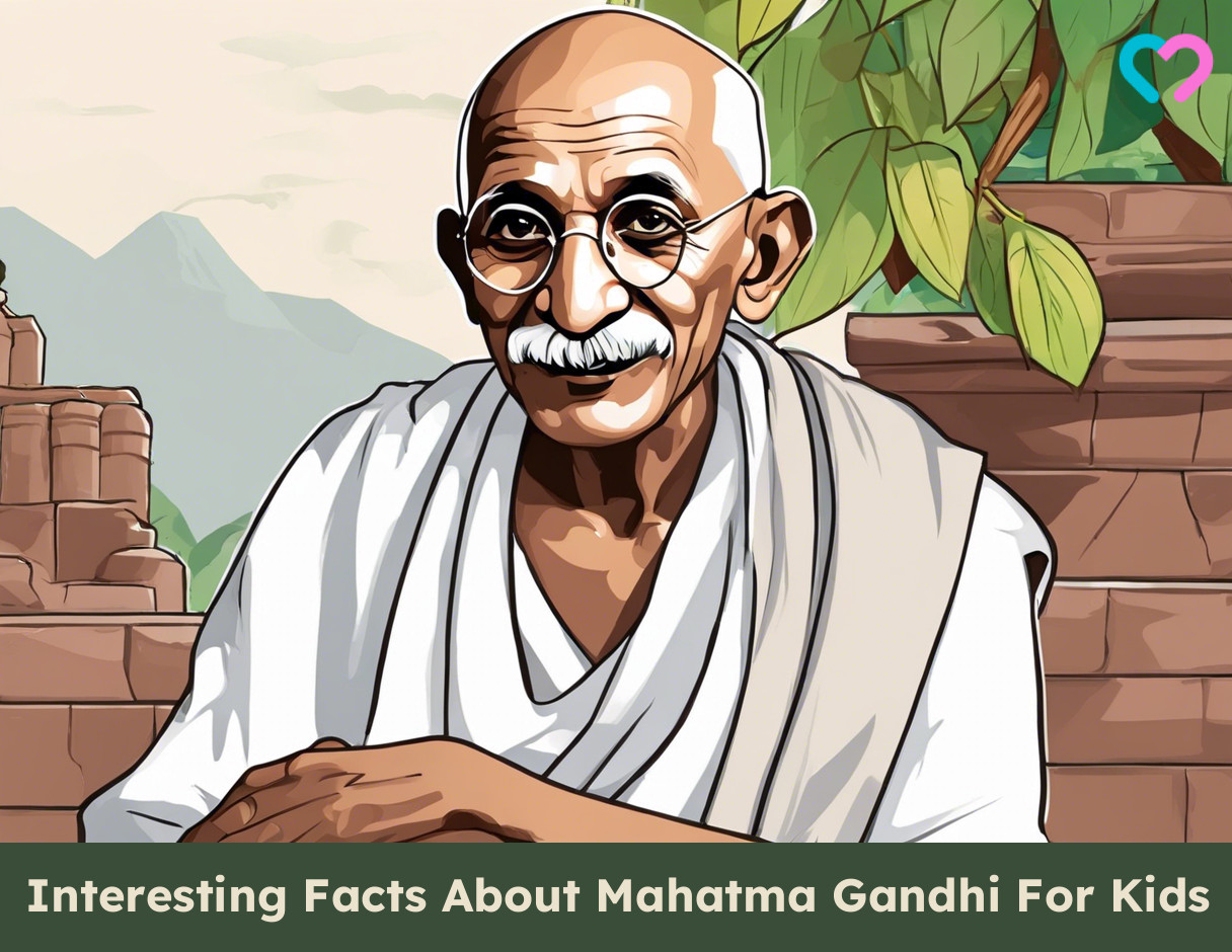 Mahatma Gandhi For Kids_illustration