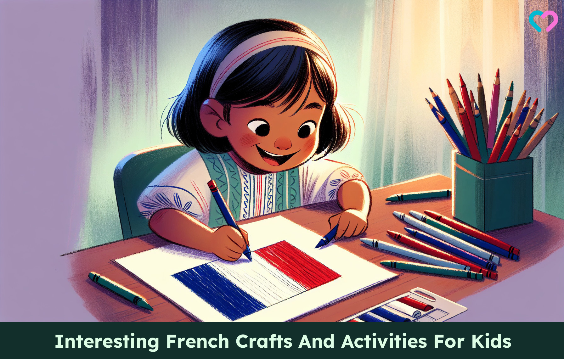 French Crafts And Activities For Kids_illustration