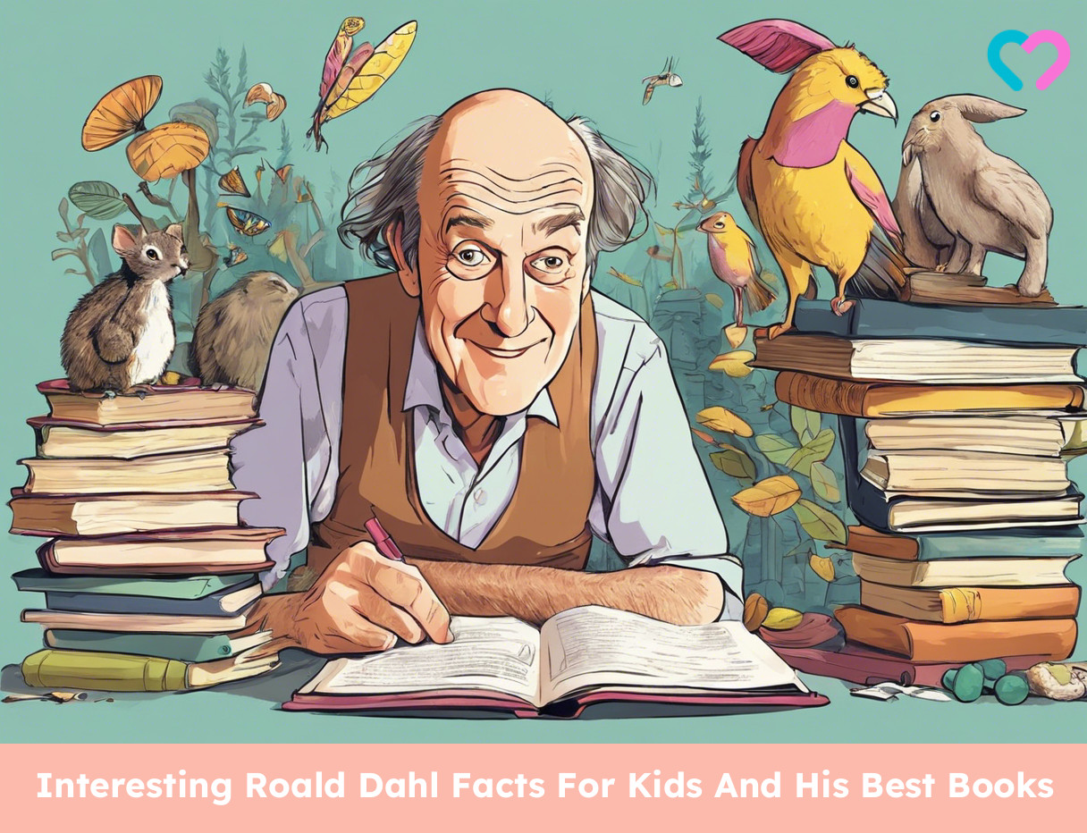 Roald Dahl Facts For Kids_illustration