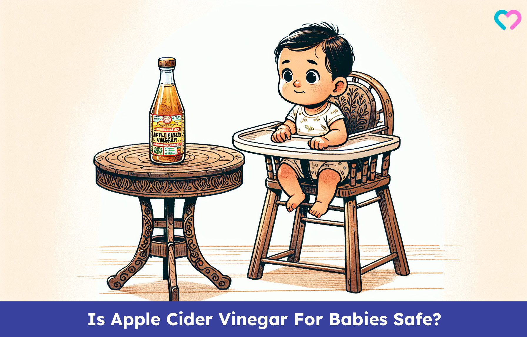 Apple Cider Vinegar For Babies_illustration