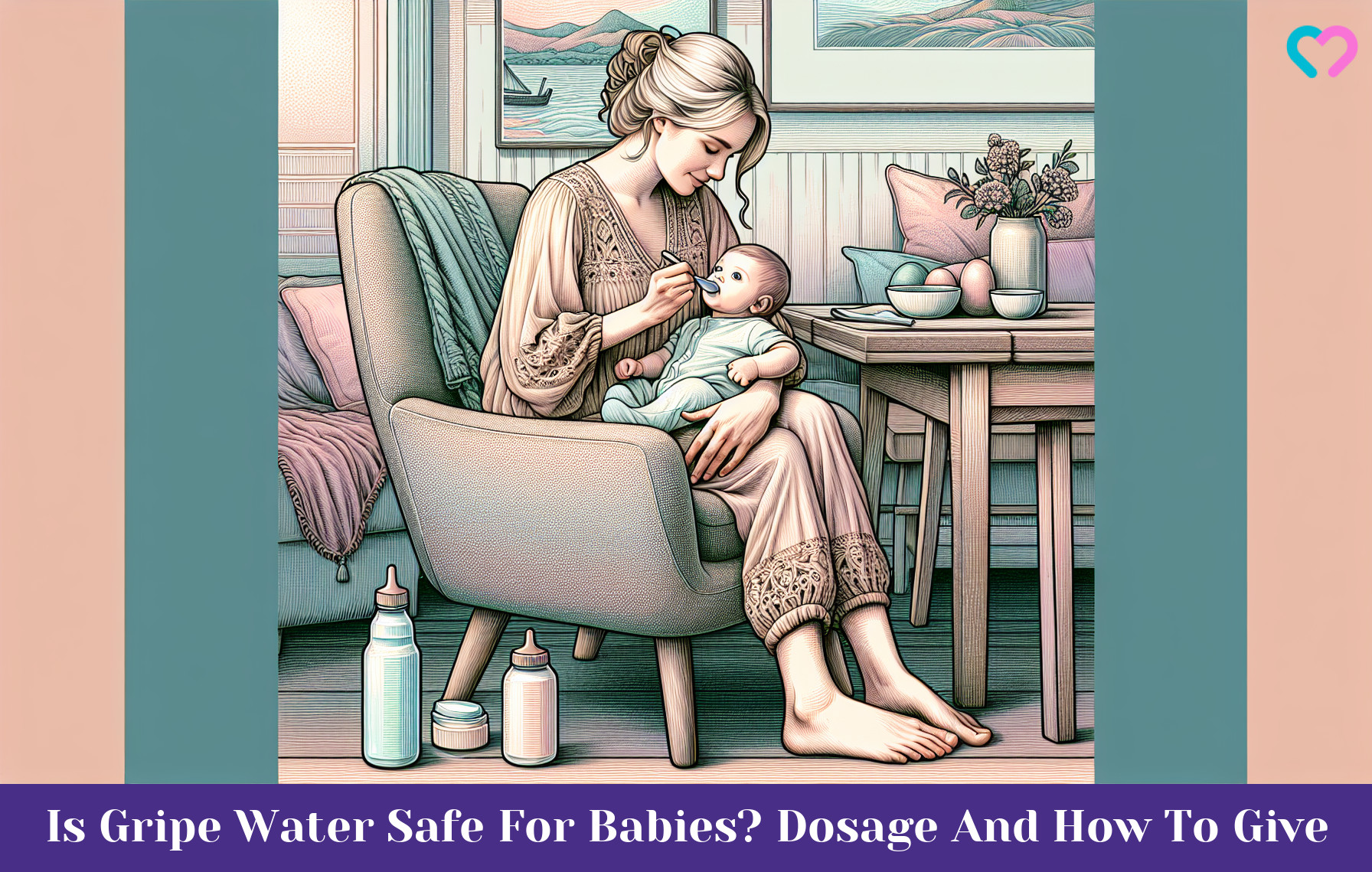gripe water for babies_illustration
