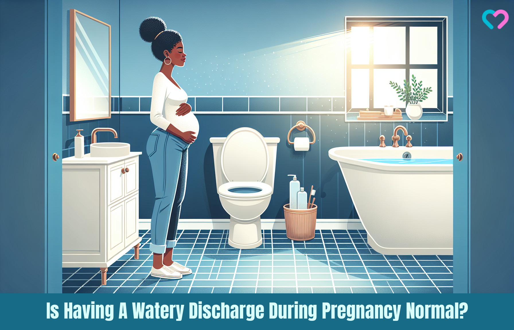 Watery Discharge During Pregnanc_illustration