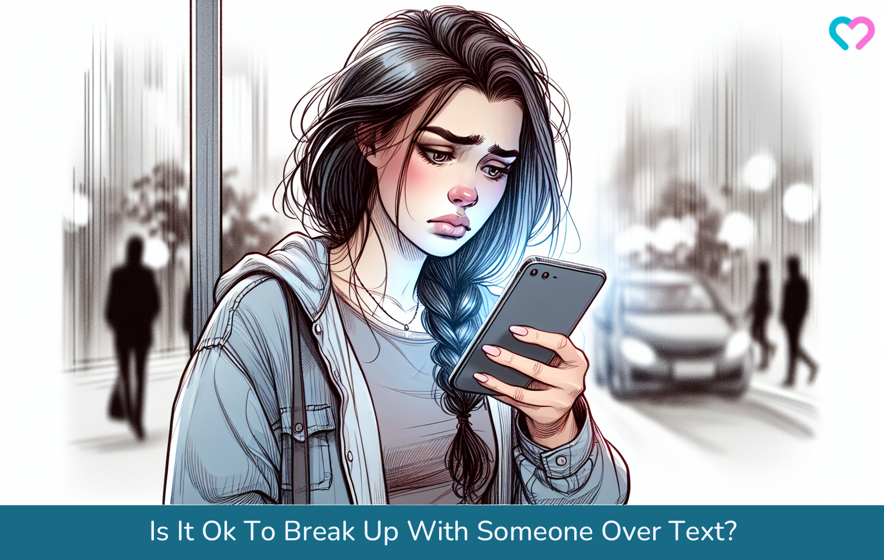 break up over text_illustration