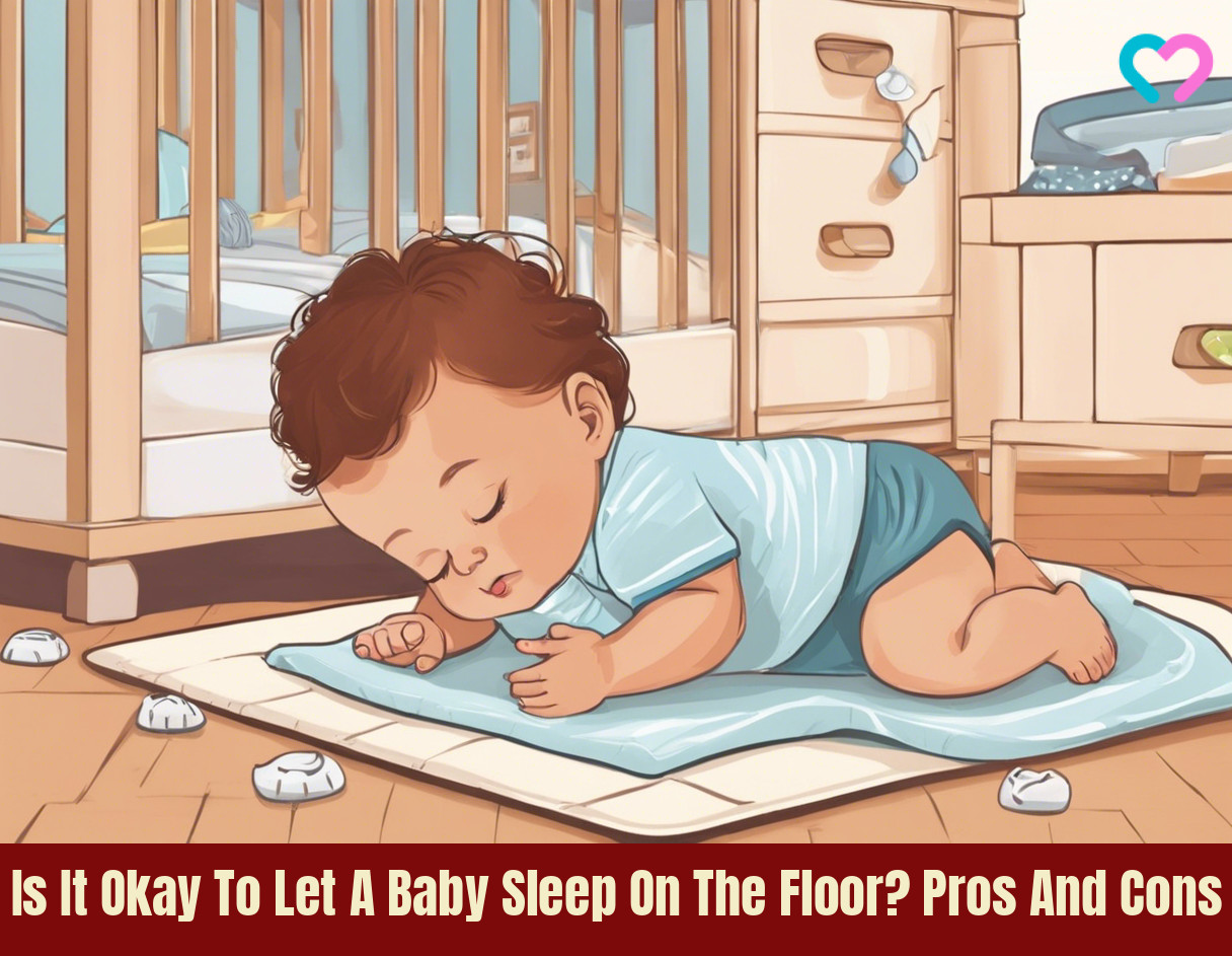 Baby Sleeping On The Floor_illustration