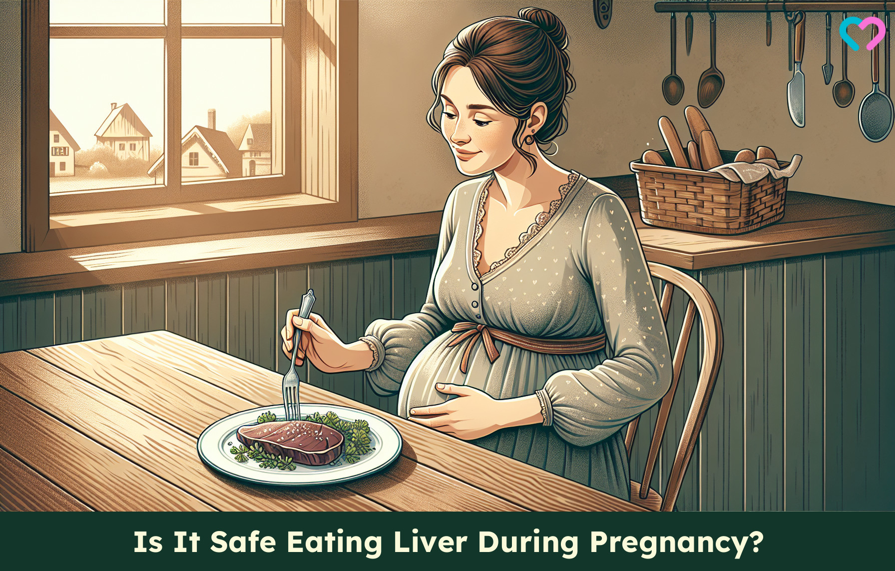 liver during pregnancy_illustration