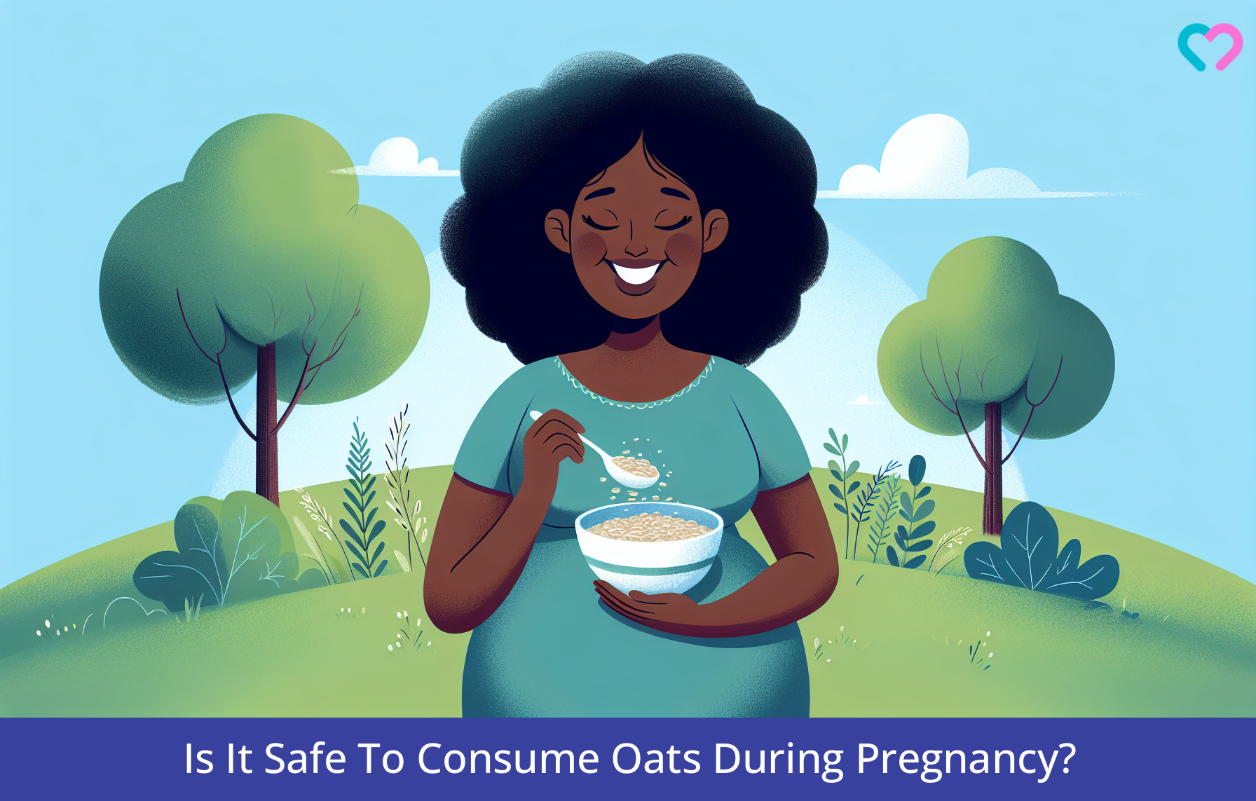 oats during pregnancy_illustration