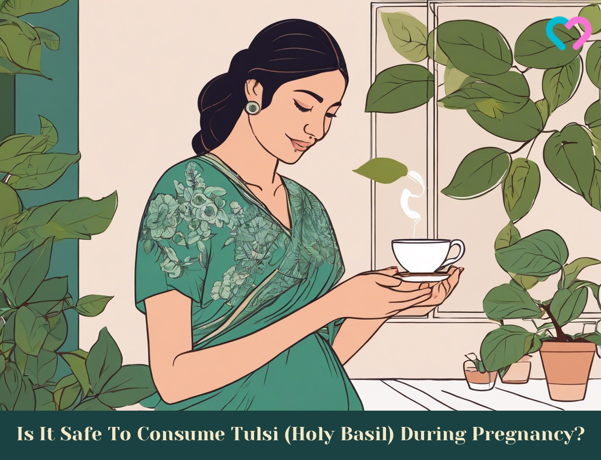 Tulsi During Pregnancy_illustration