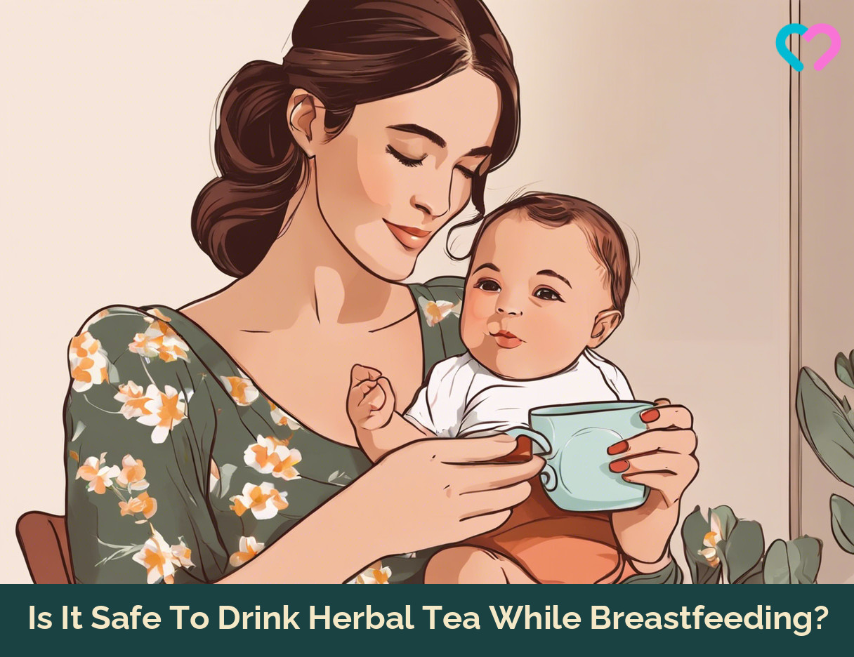 herbal tea while breastfeeding_illustration