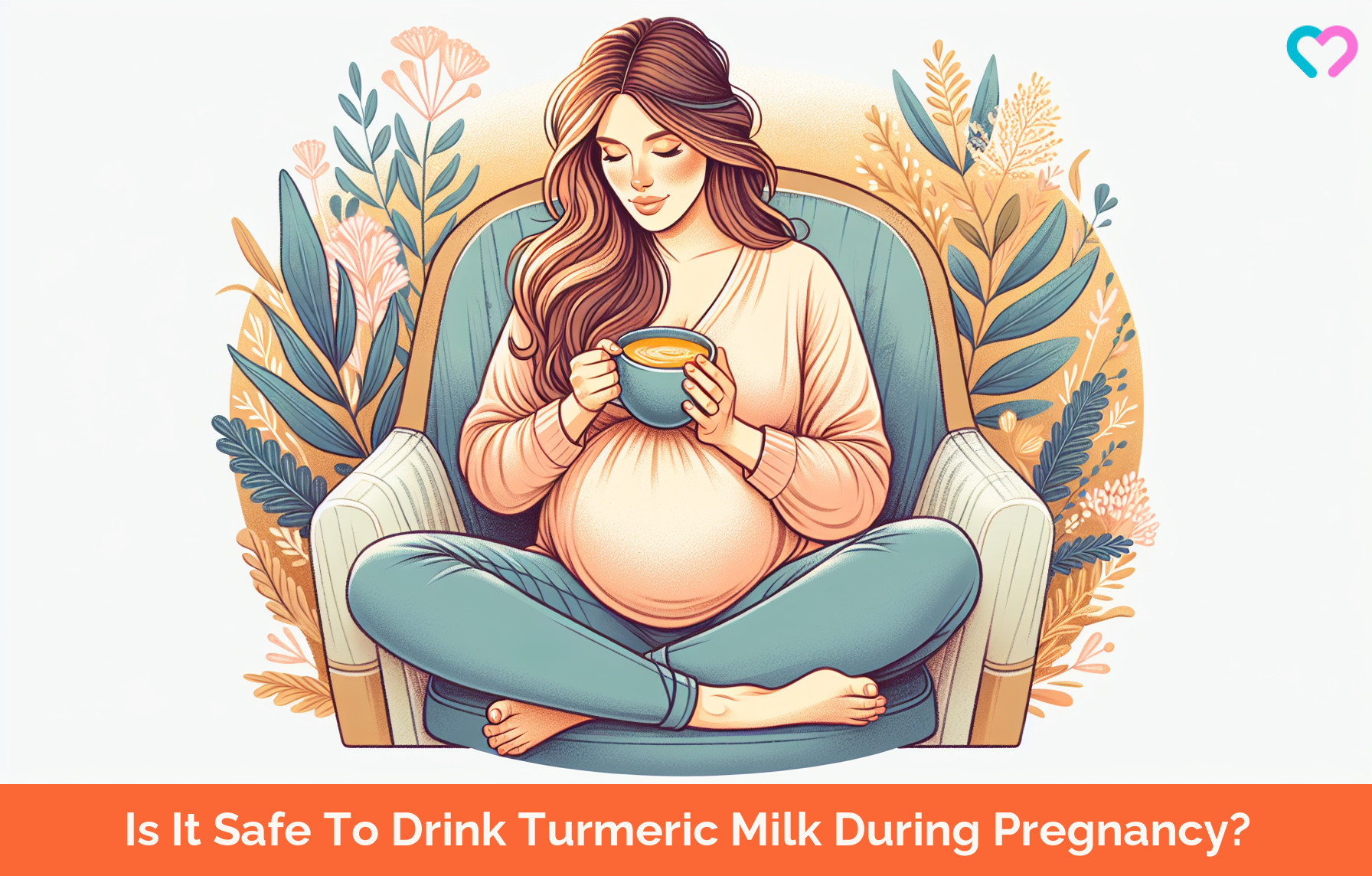 Turmeric Milk During Pregnancy_illustration