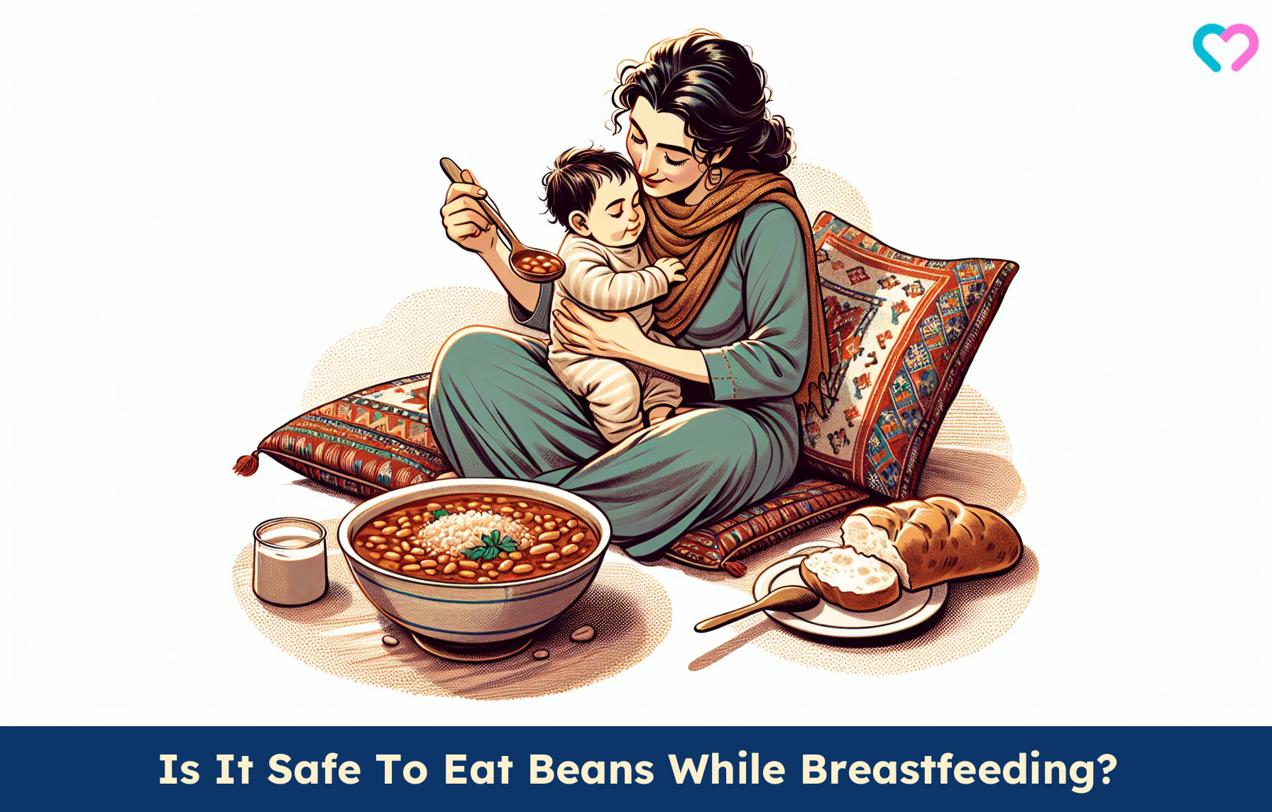 Beans While Breastfeeding_illustration