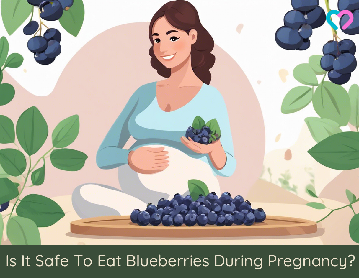 blueberries during pregnancy_illustration