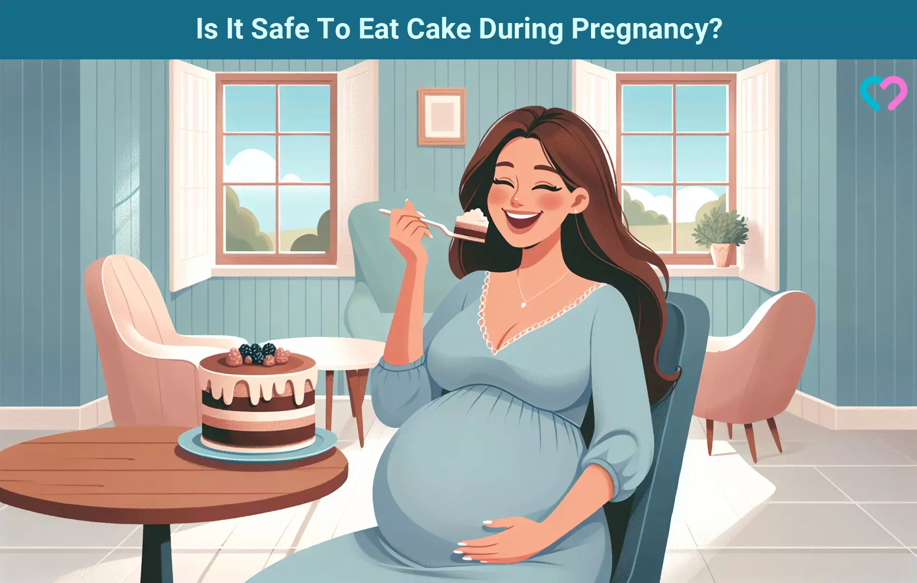 Cake During Pregnancy_illustration