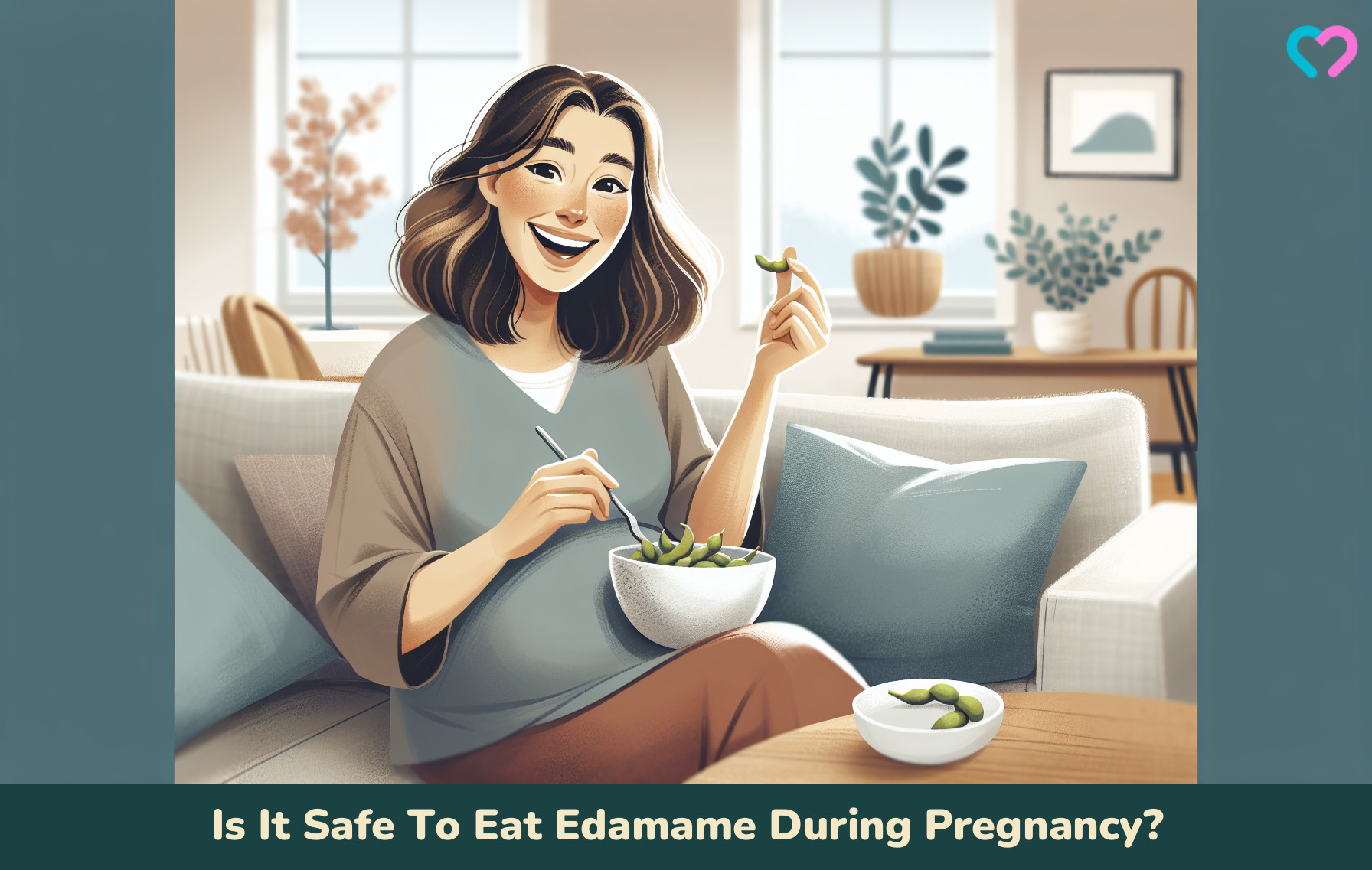 edamame during pregnancy_illustration