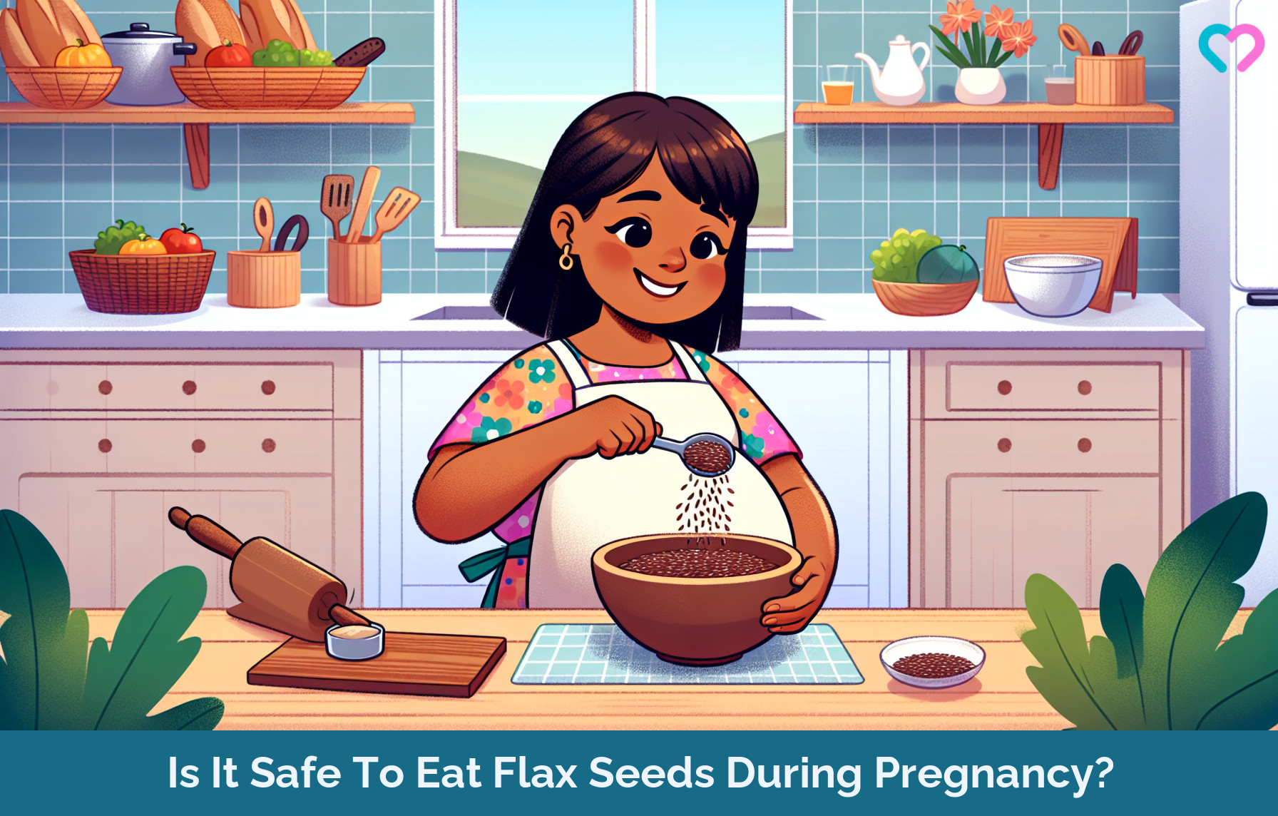flaxseed while pregnant_illustration