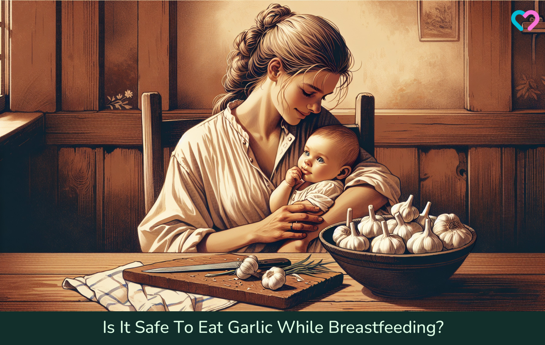 Garlic When Breastfeeding_illustration