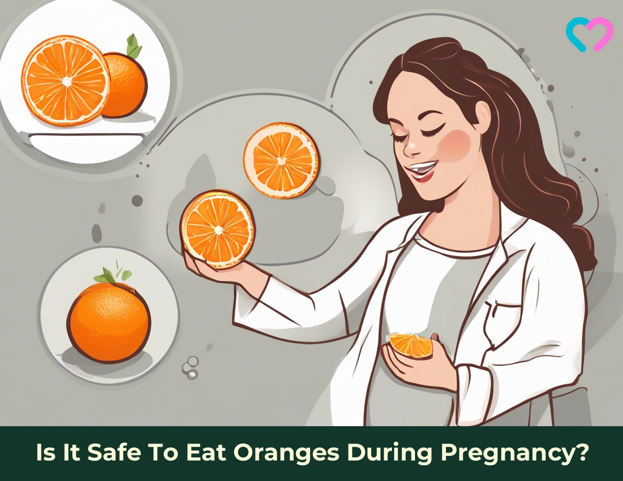 oranges during pregnancy_illustration