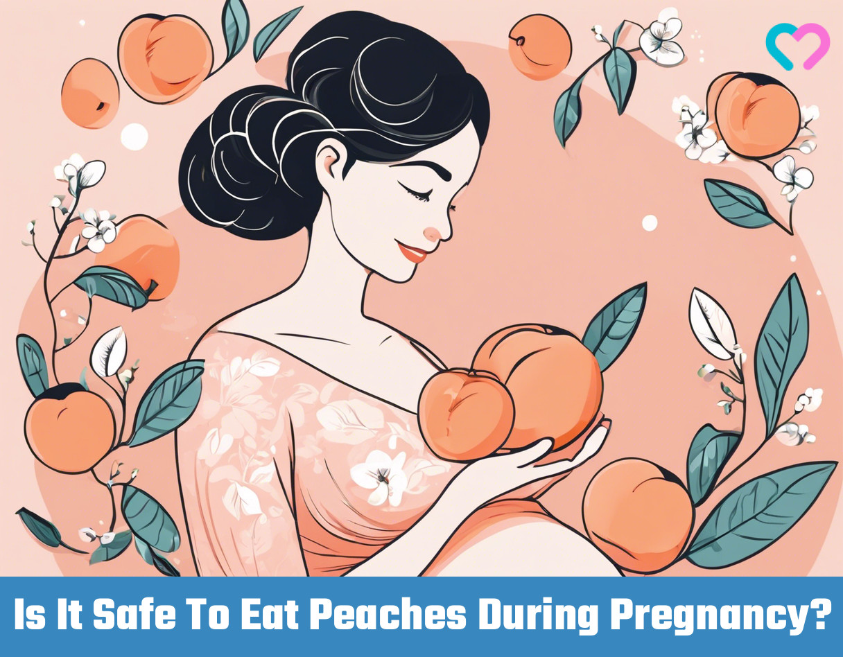 peach during pregnancy_illustration