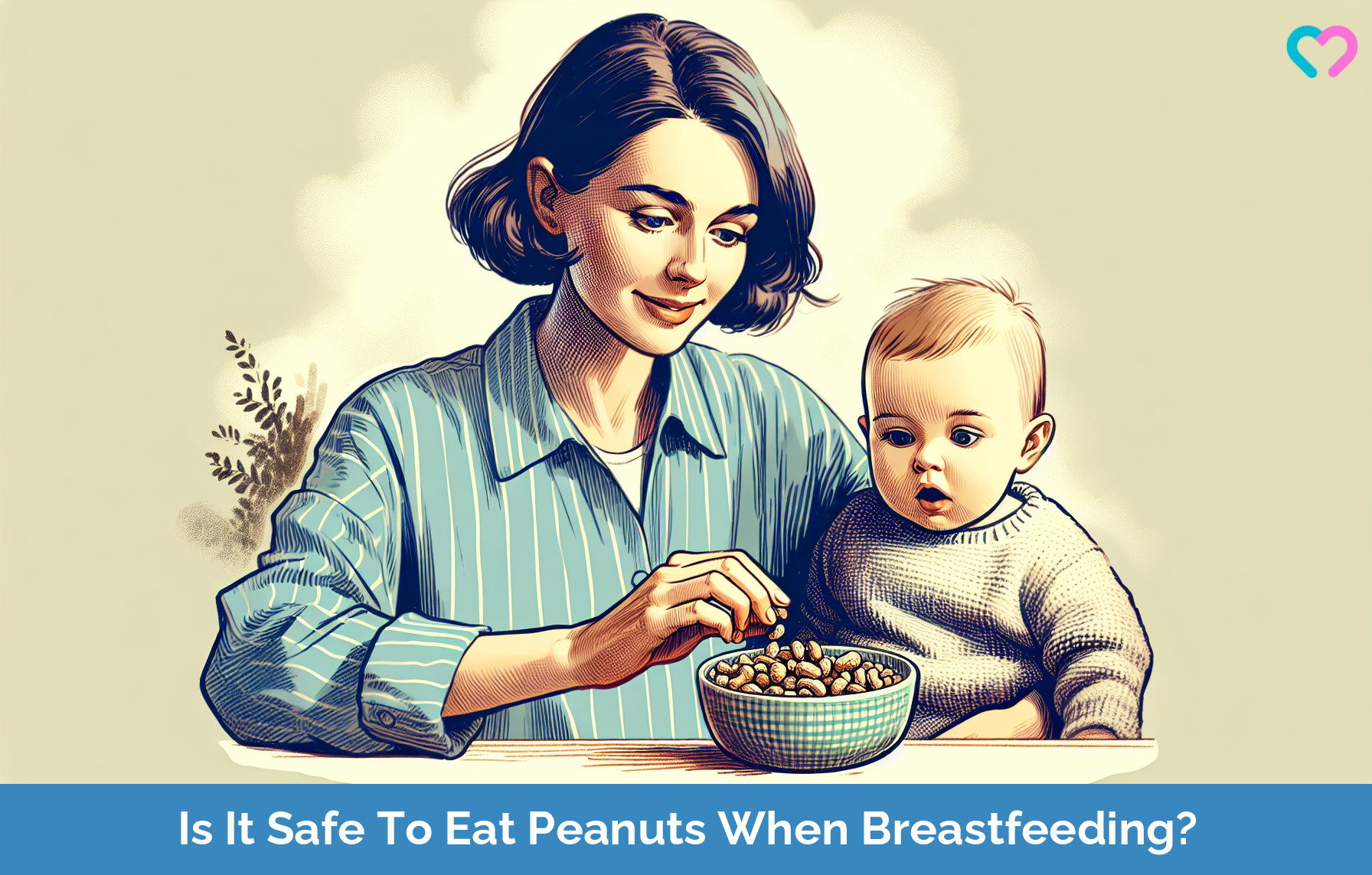 Peanuts While Breastfeeding_illustration