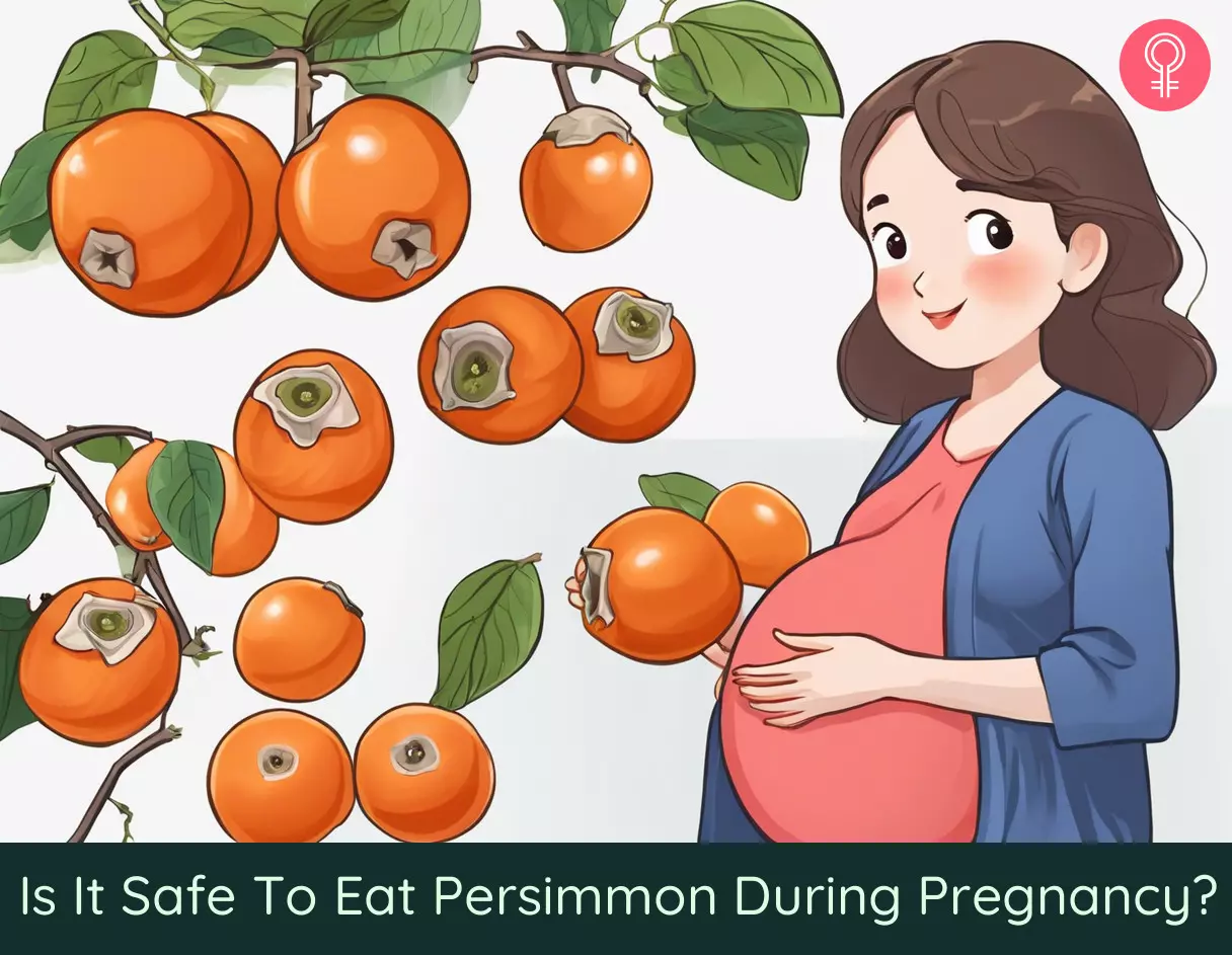 Persimmons During Pregnancy_illustration