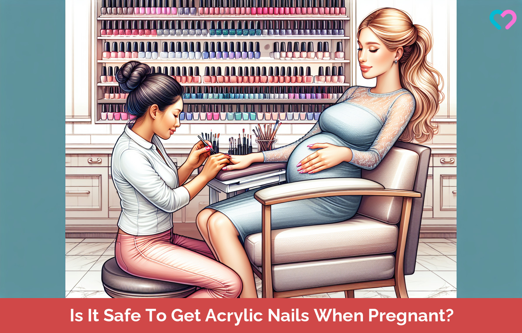 Acrylic Nails When Pregnant_illustration